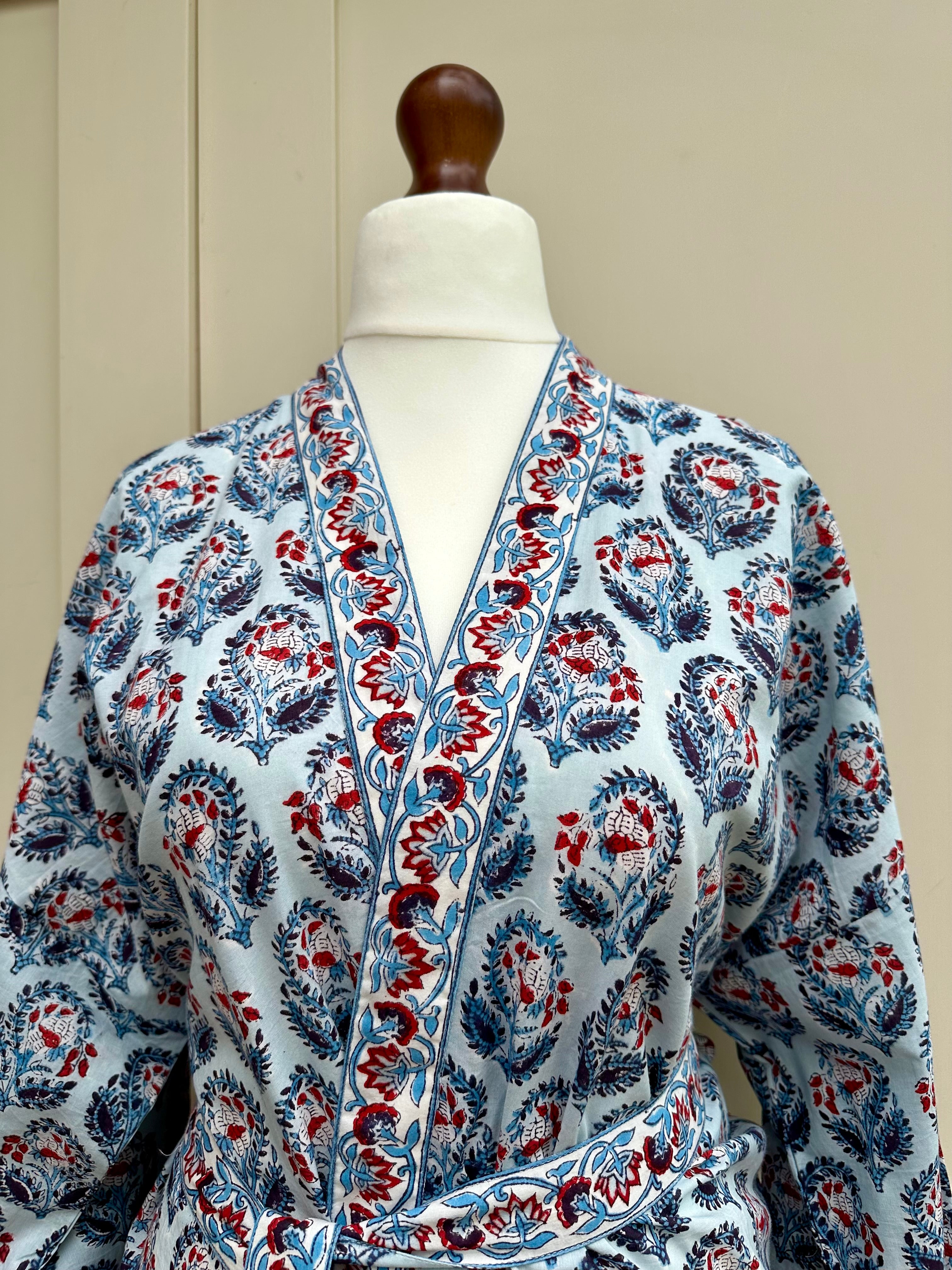 Anokhi Sacha Long Dressing Gown