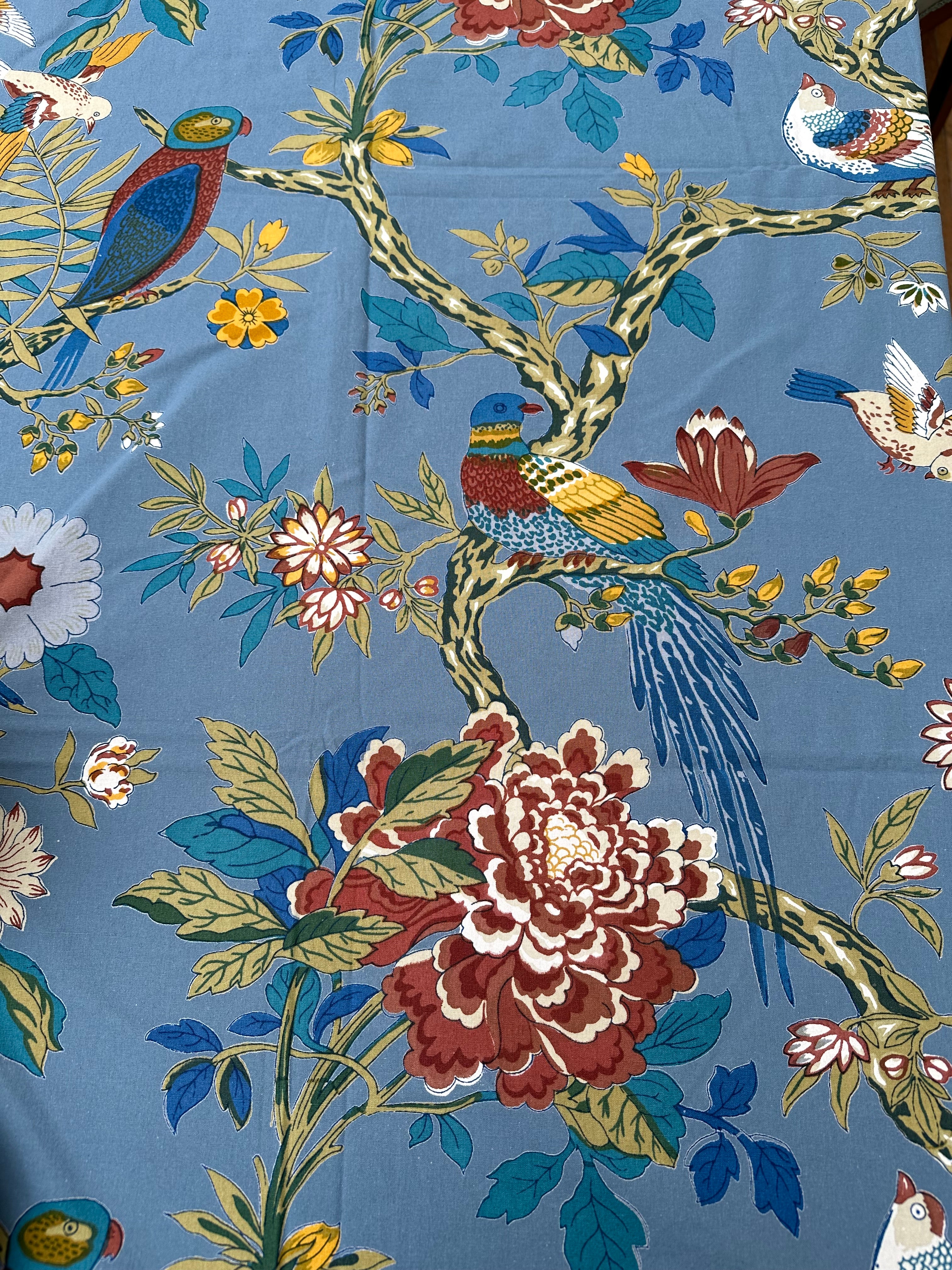 Blue Parrot Tablecloth