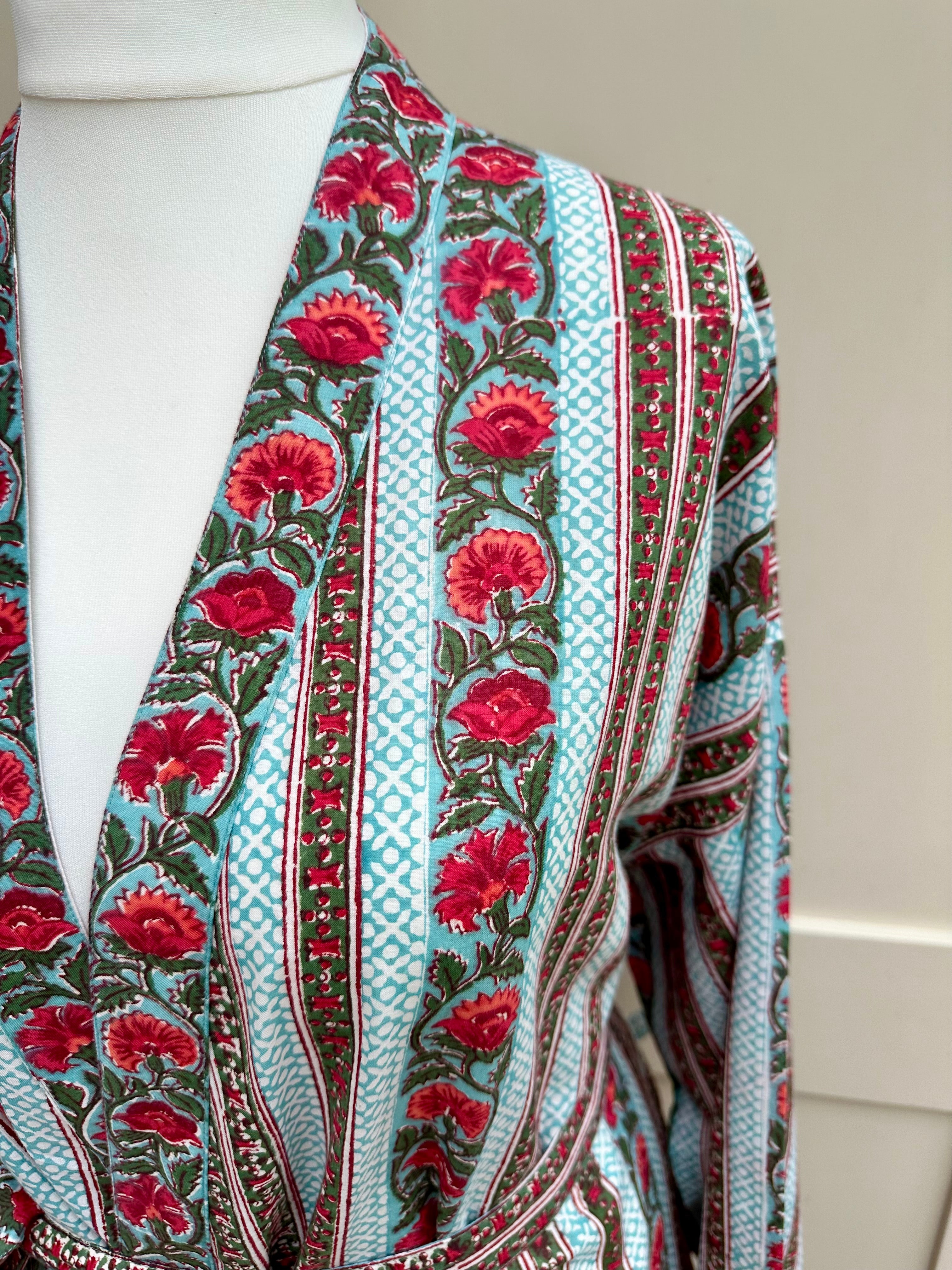 Anokhi Dora Midi Dressing Gown