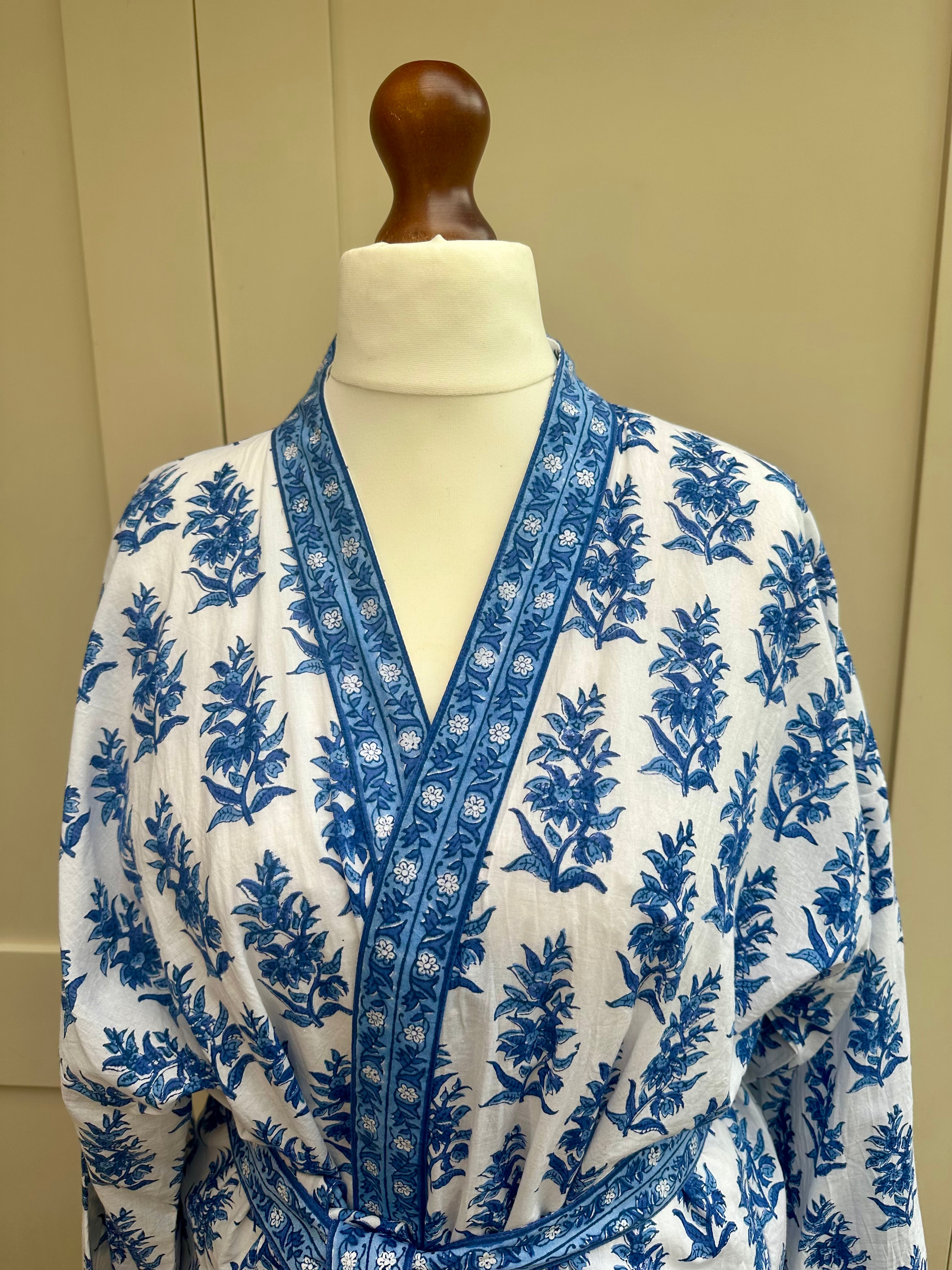 Anokhi Maria Long Dressing Gown