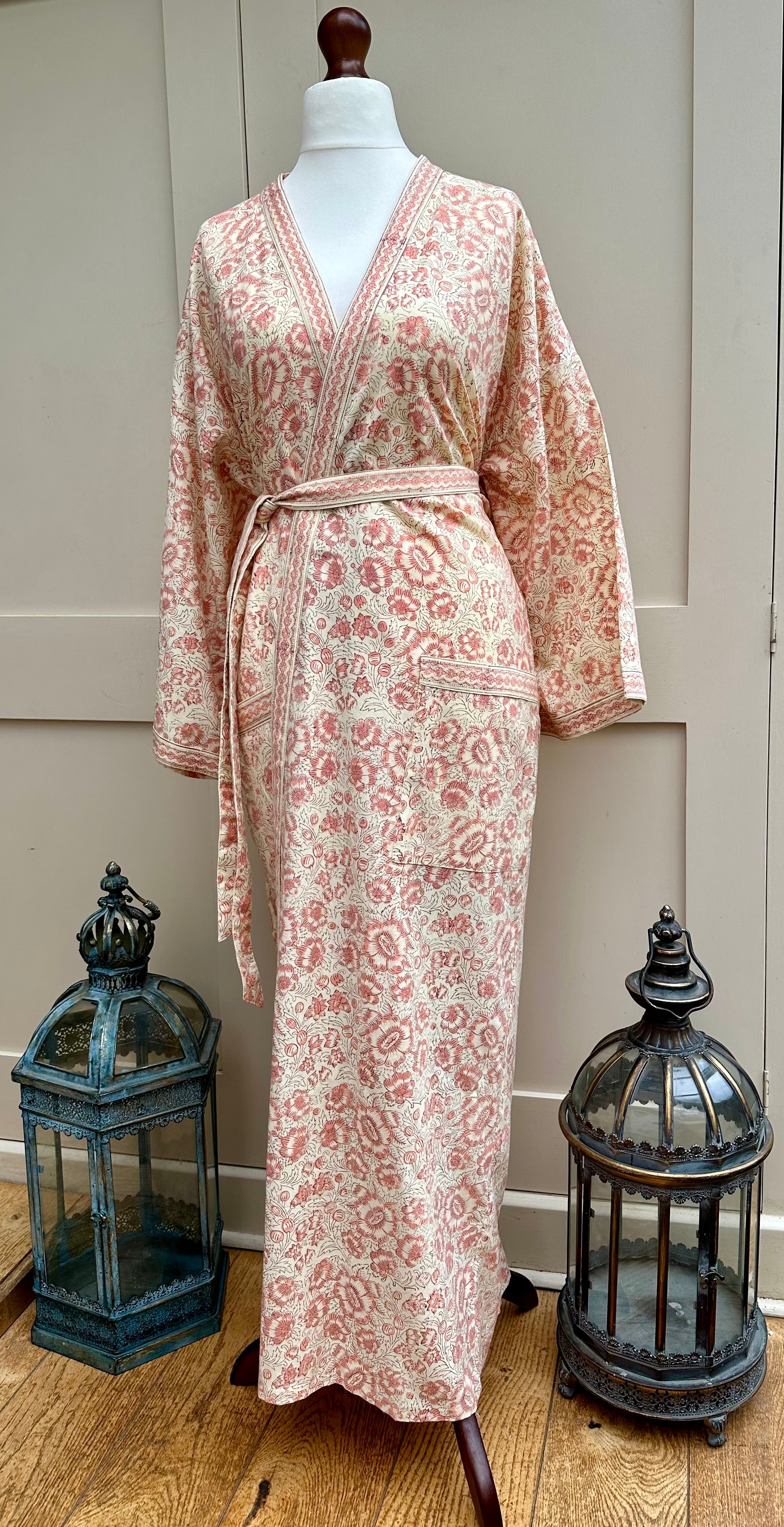 Anokhi Lou Lou Long Dressing Gown