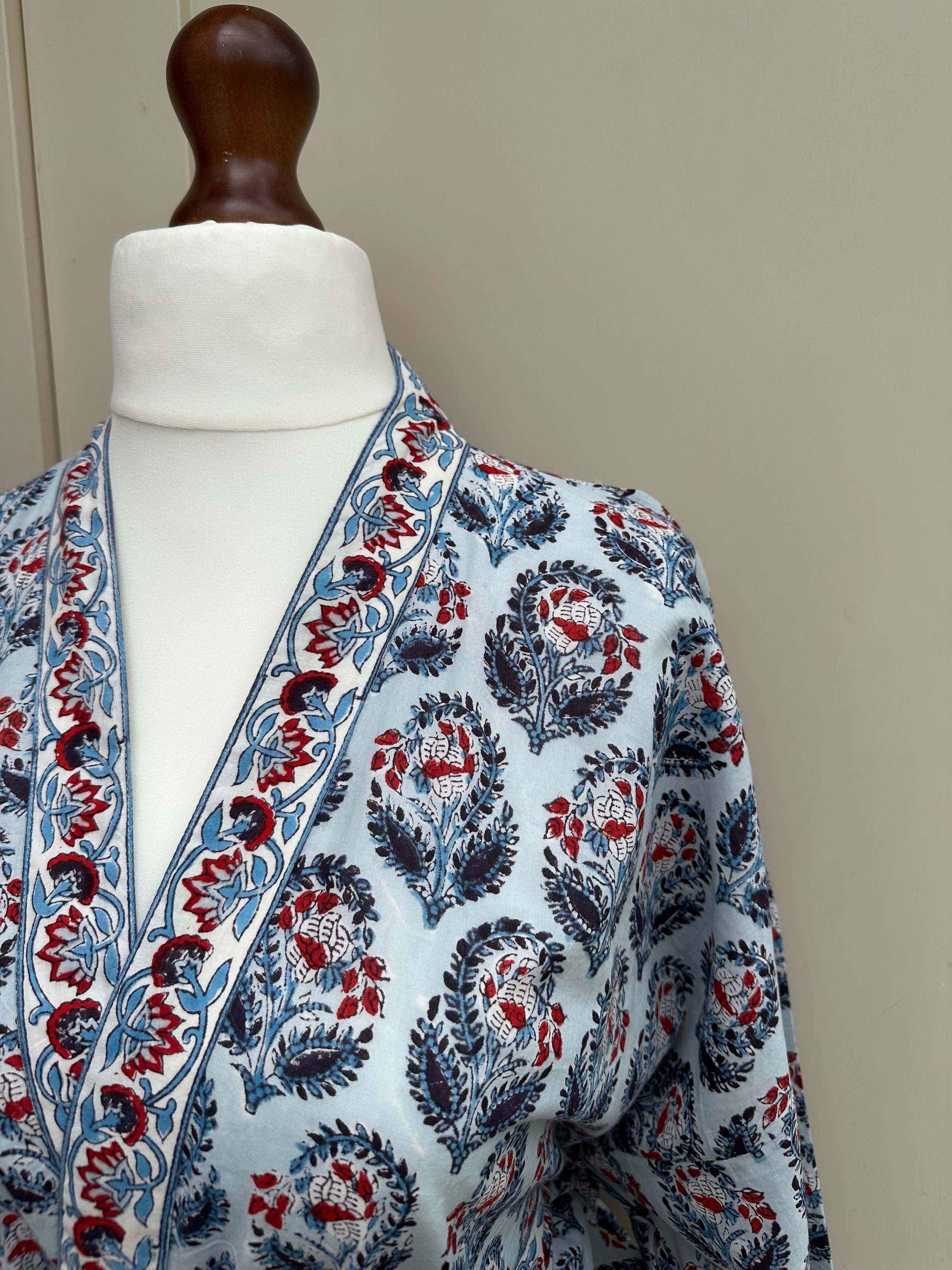 Anokhi Sacha Long Dressing Gown