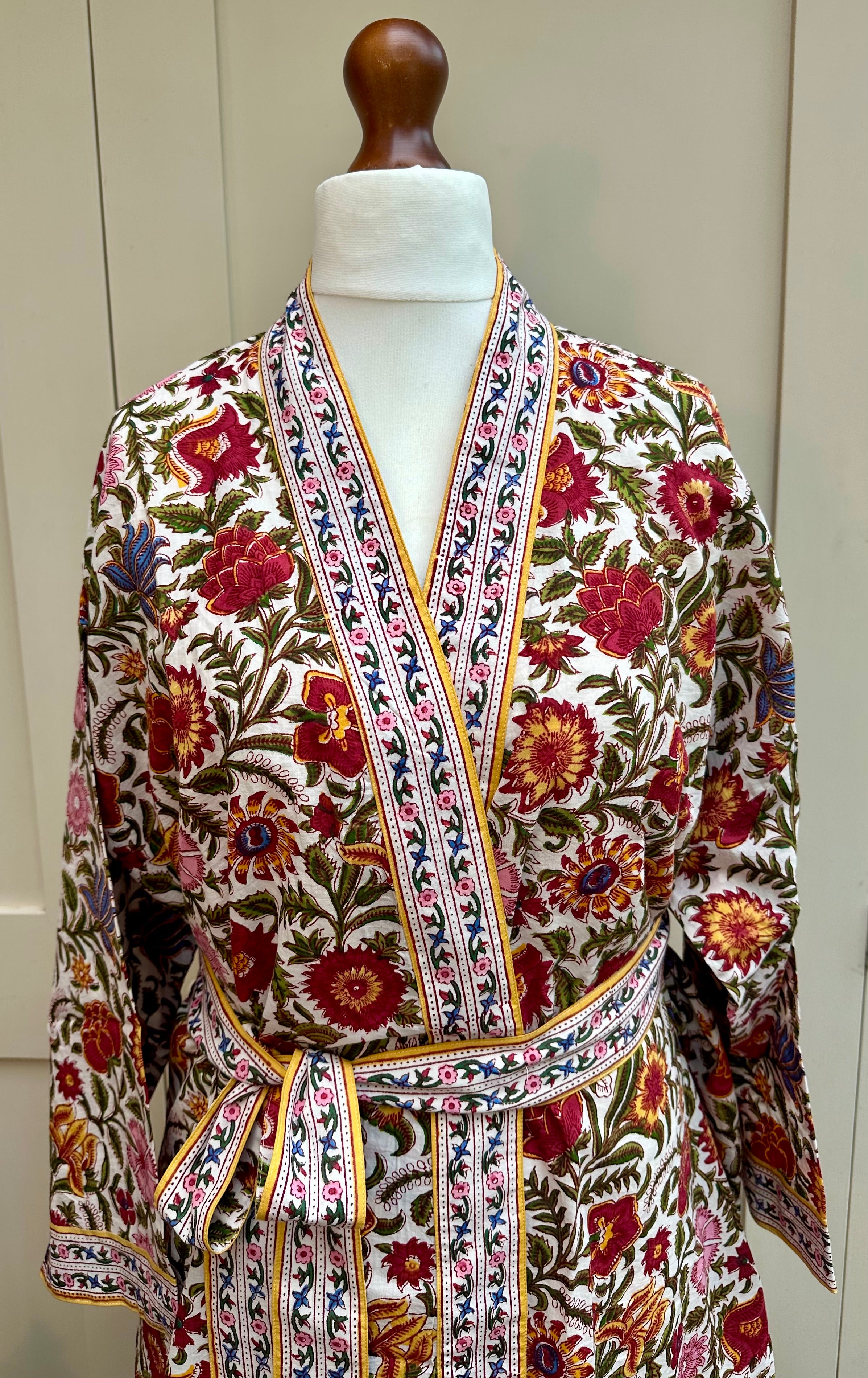 Anokhi Laura Midi Dressing Gown