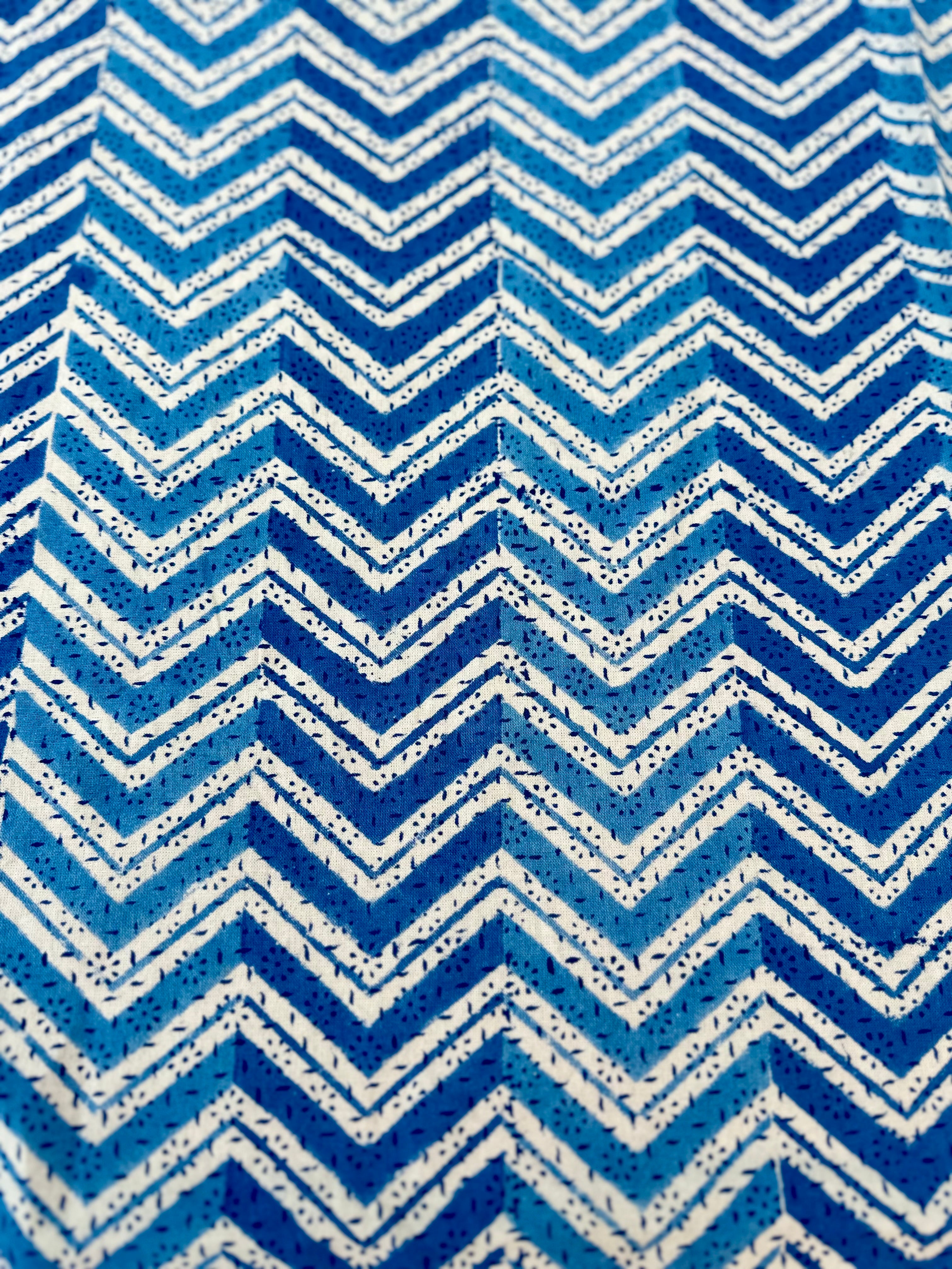 Blue Aztec Tablecloth
