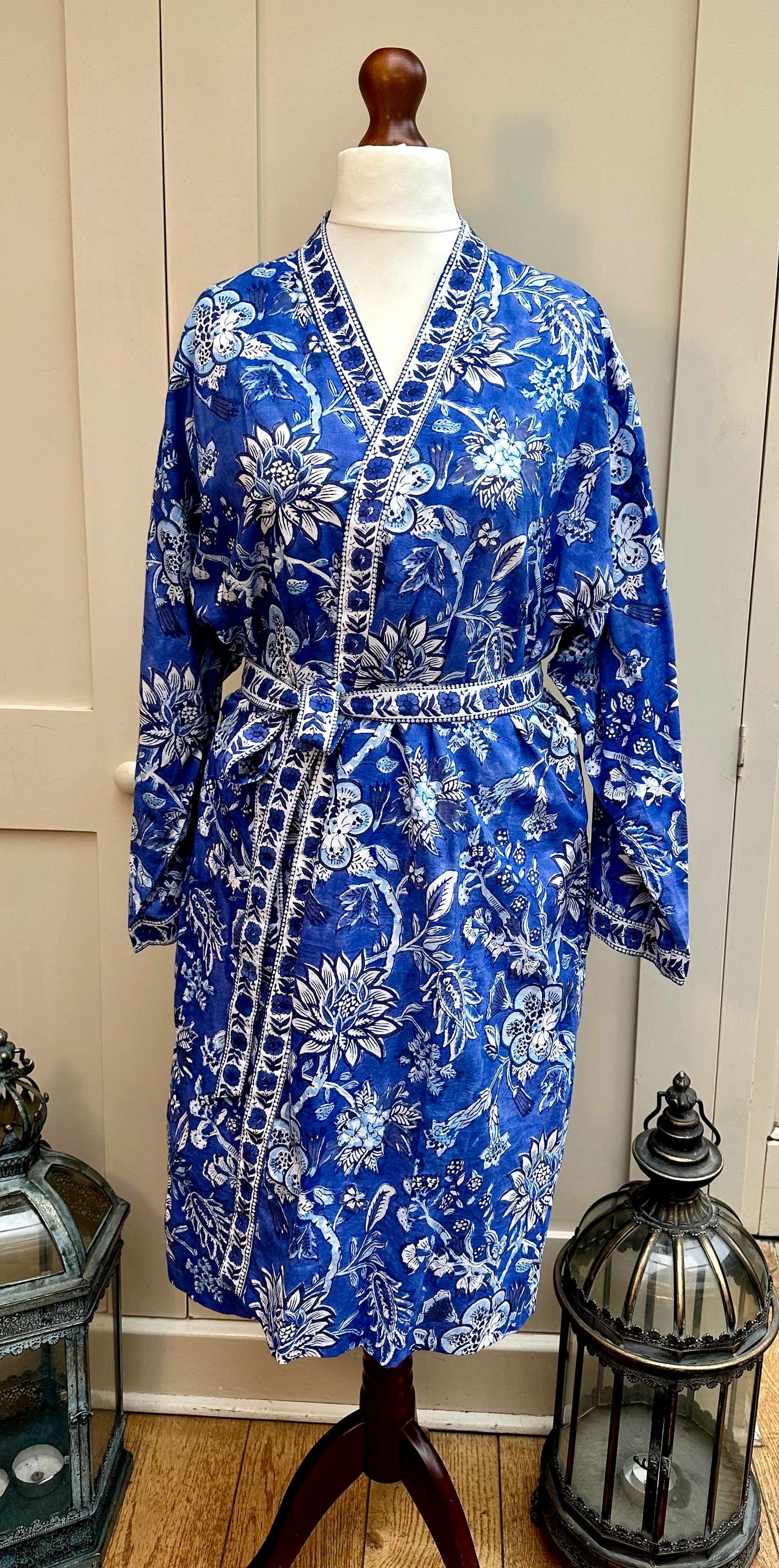 Anokhi Marta Midi Dressing Gown