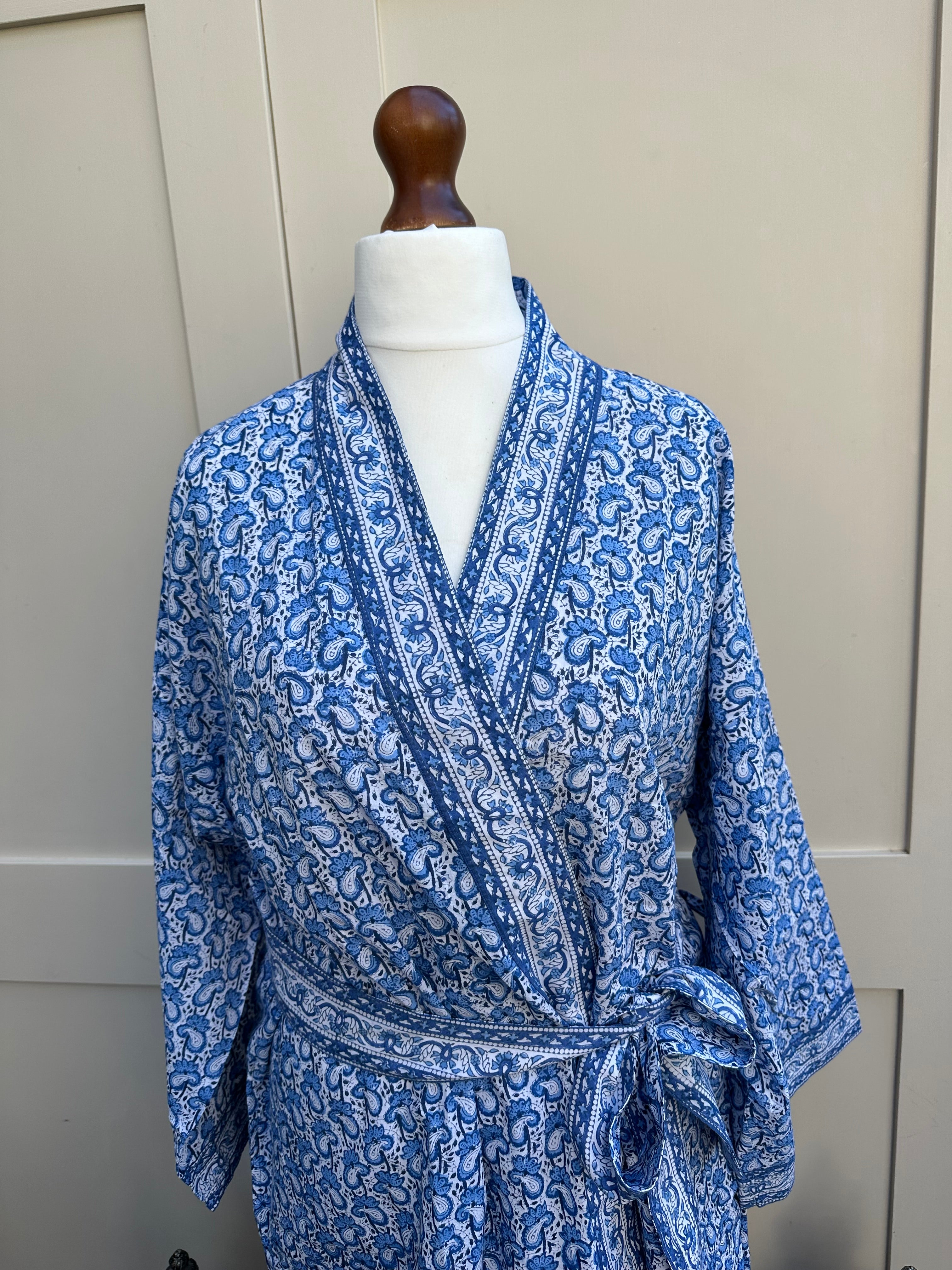 Anokhi Lana Midi Dressing Gown