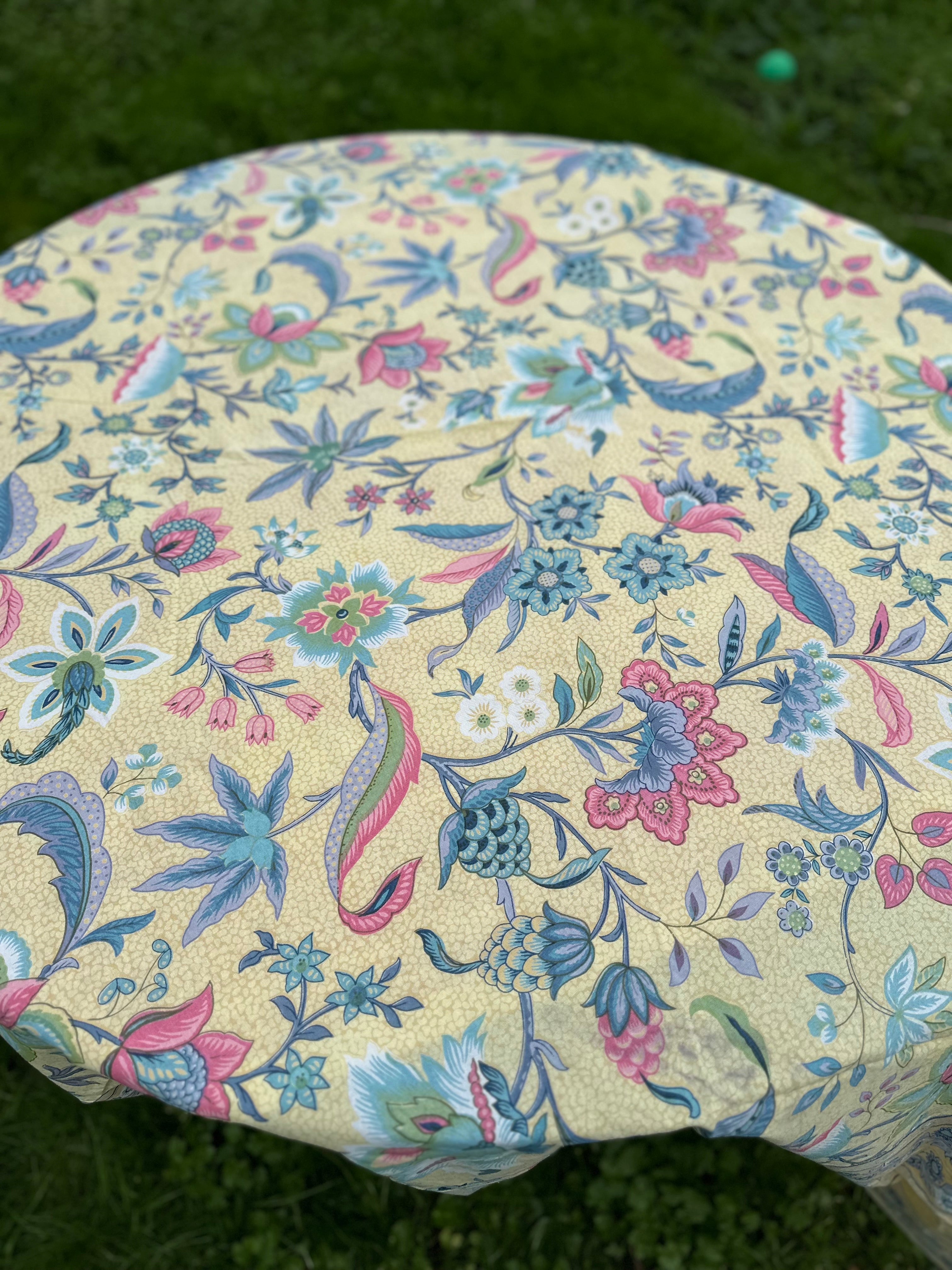 Butter Round Tablecloth
