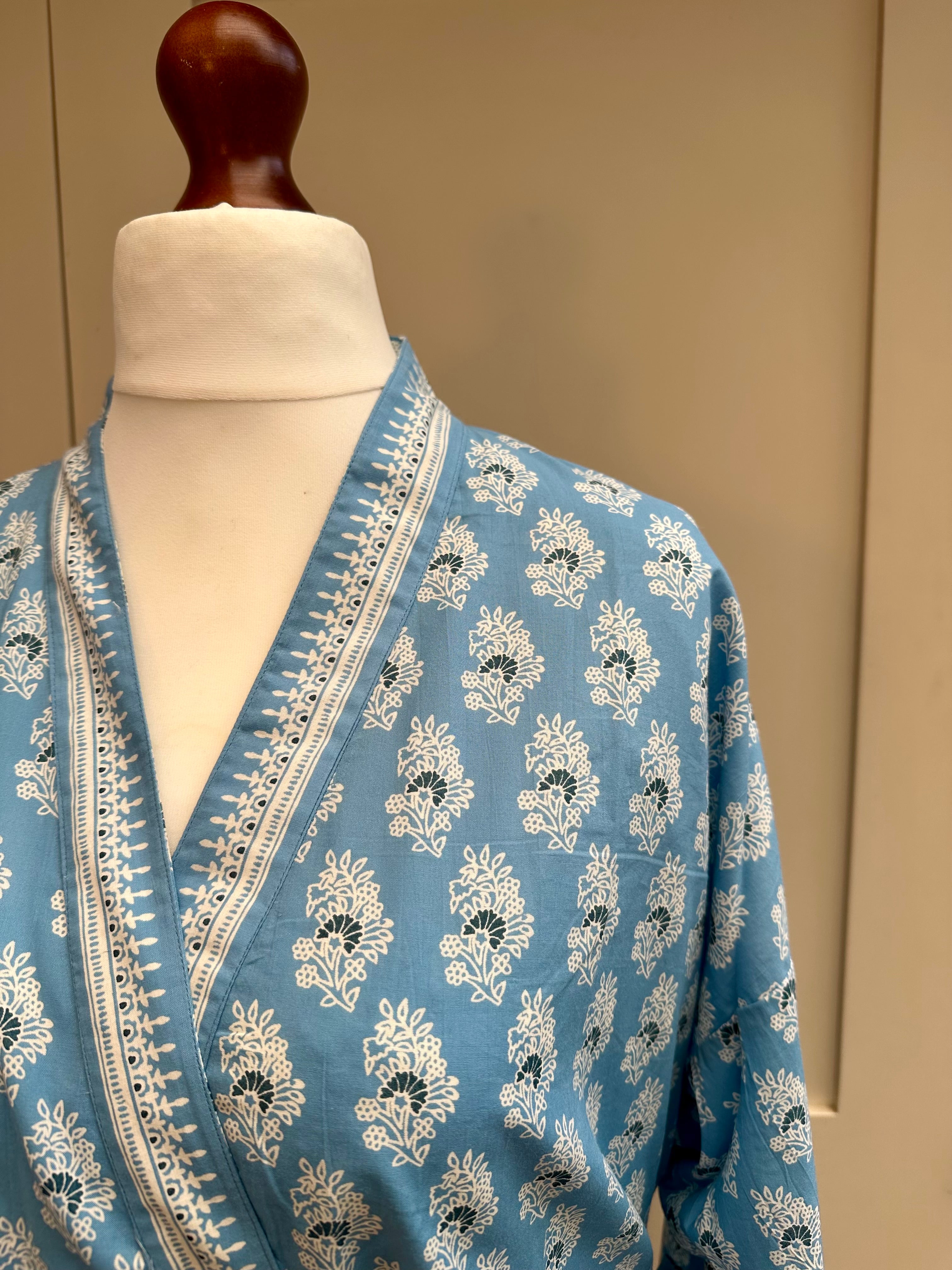 Anokhi Vita Midi Dressing Gown