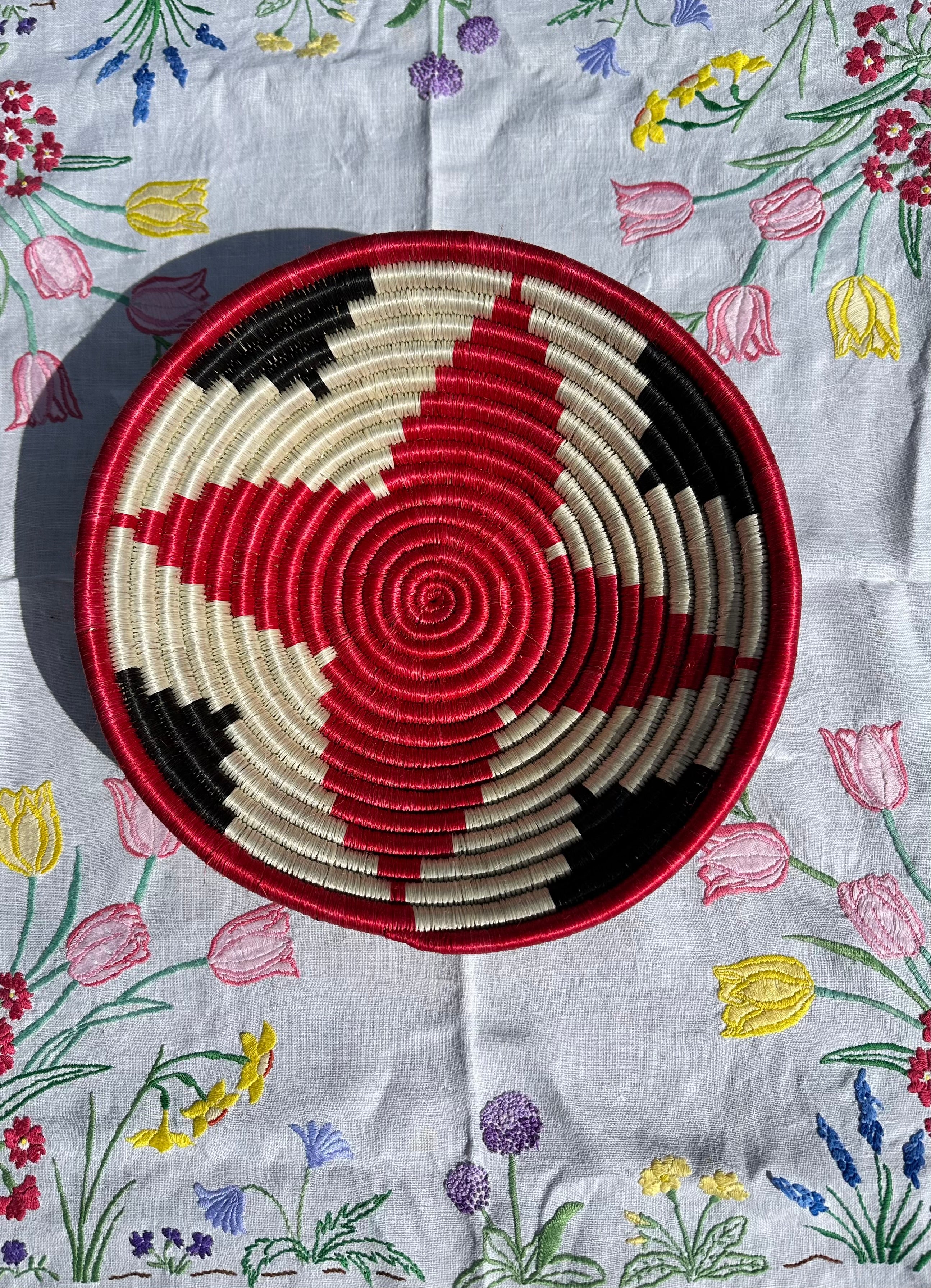 Red Zanzibar Bread Basket