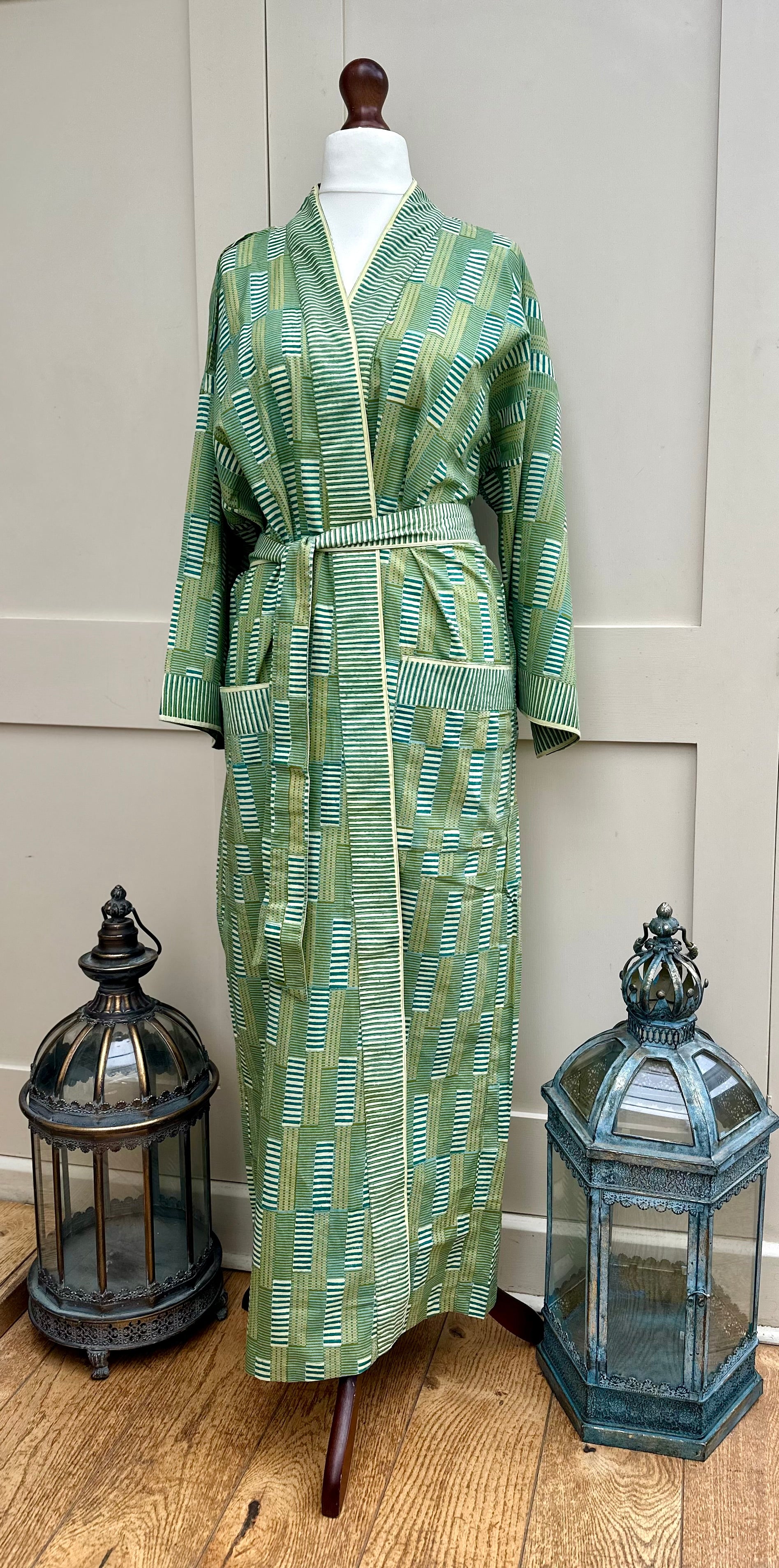 Anokhi Mati Long Dressing Gown