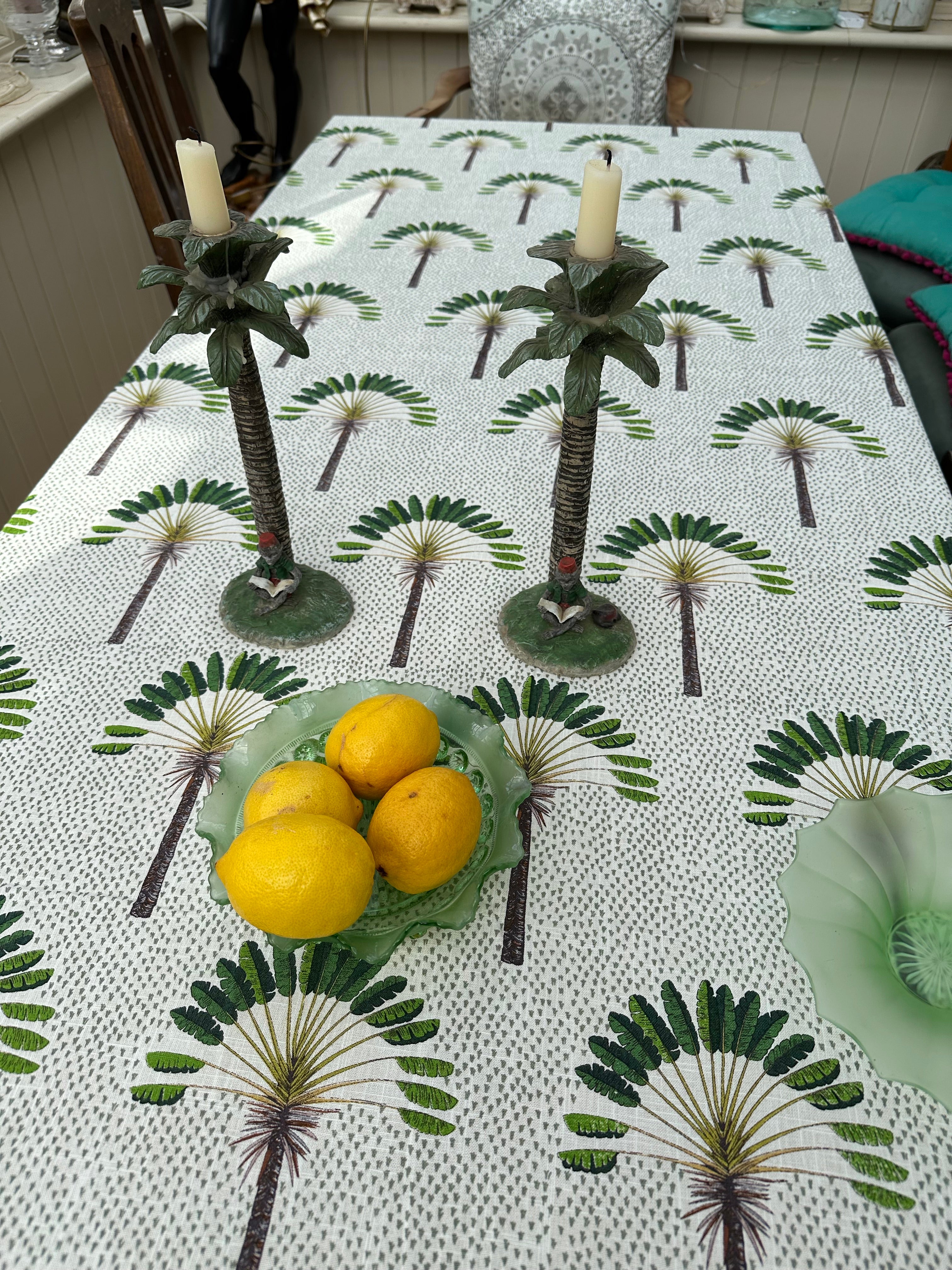 Kerala Palms Tablecloth