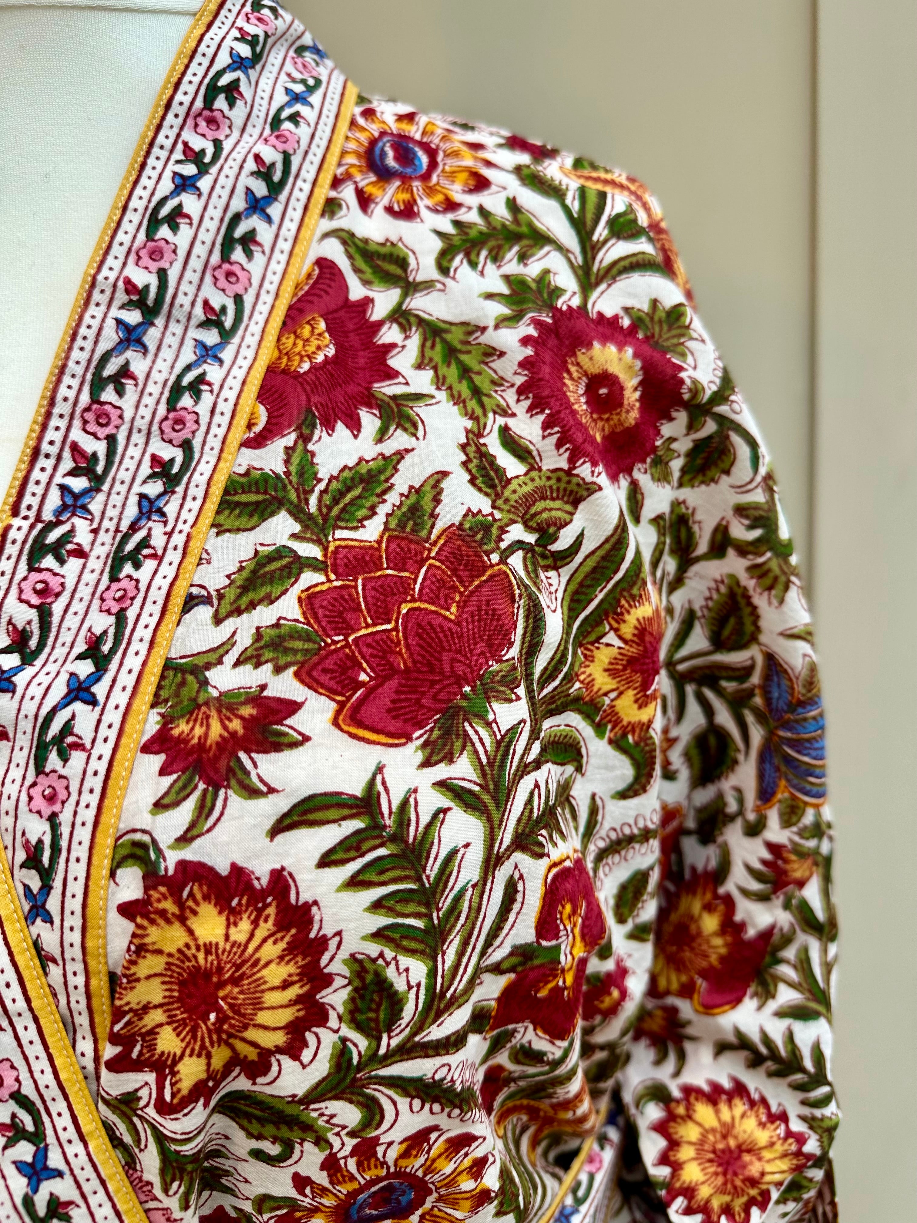 Anokhi Laura Midi Dressing Gown