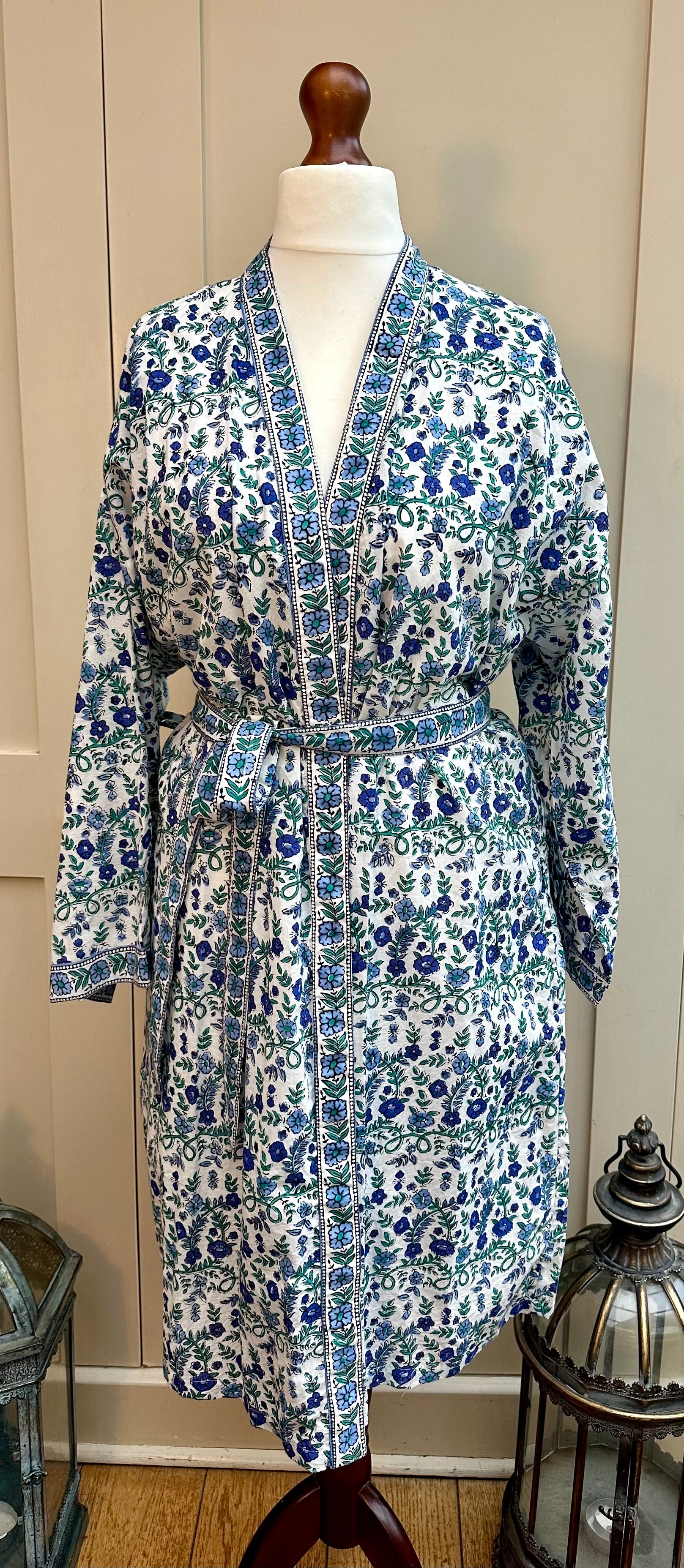 Anokhi Marisa Midi Dressing Gown