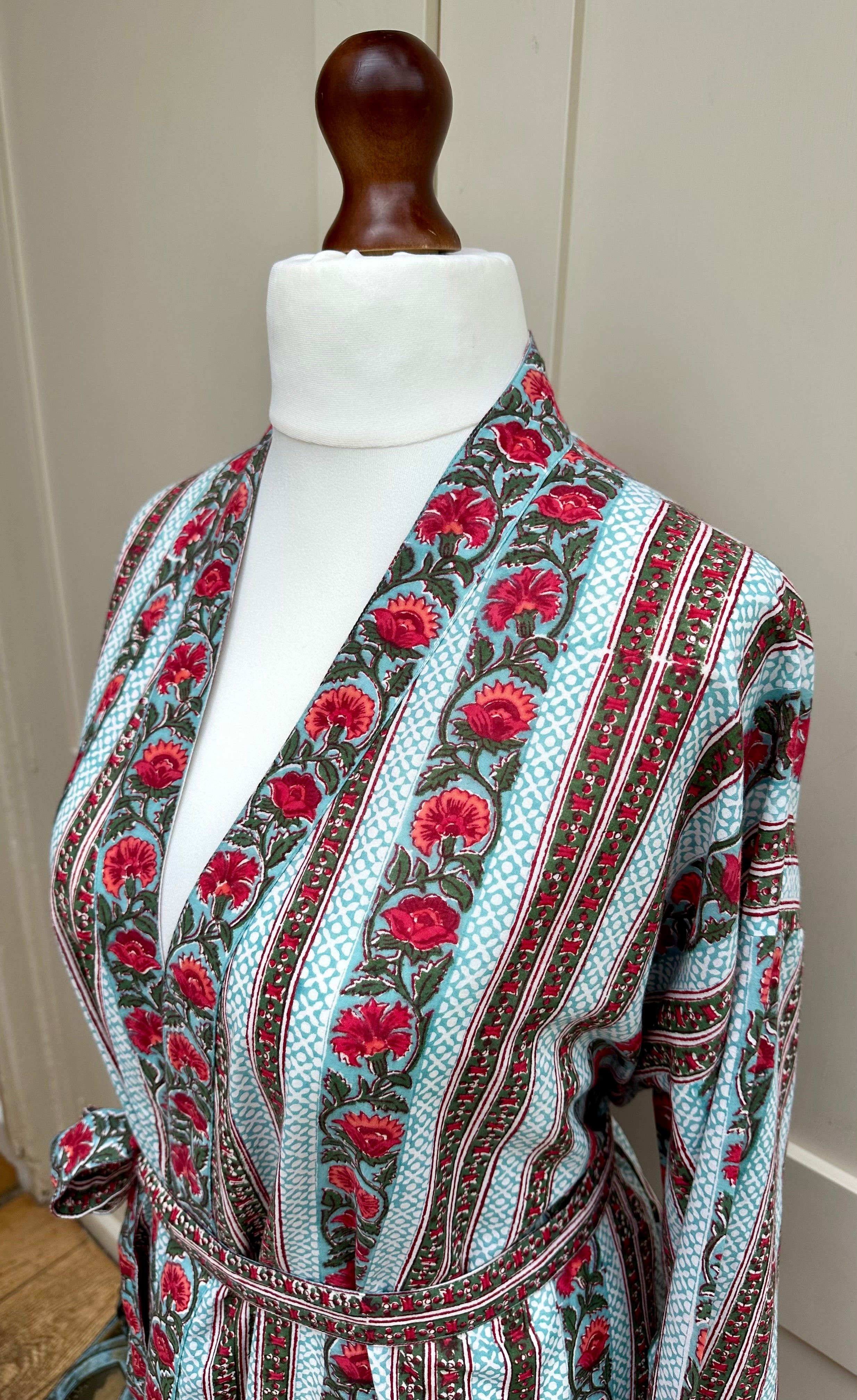 Anokhi Dora Midi Dressing Gown