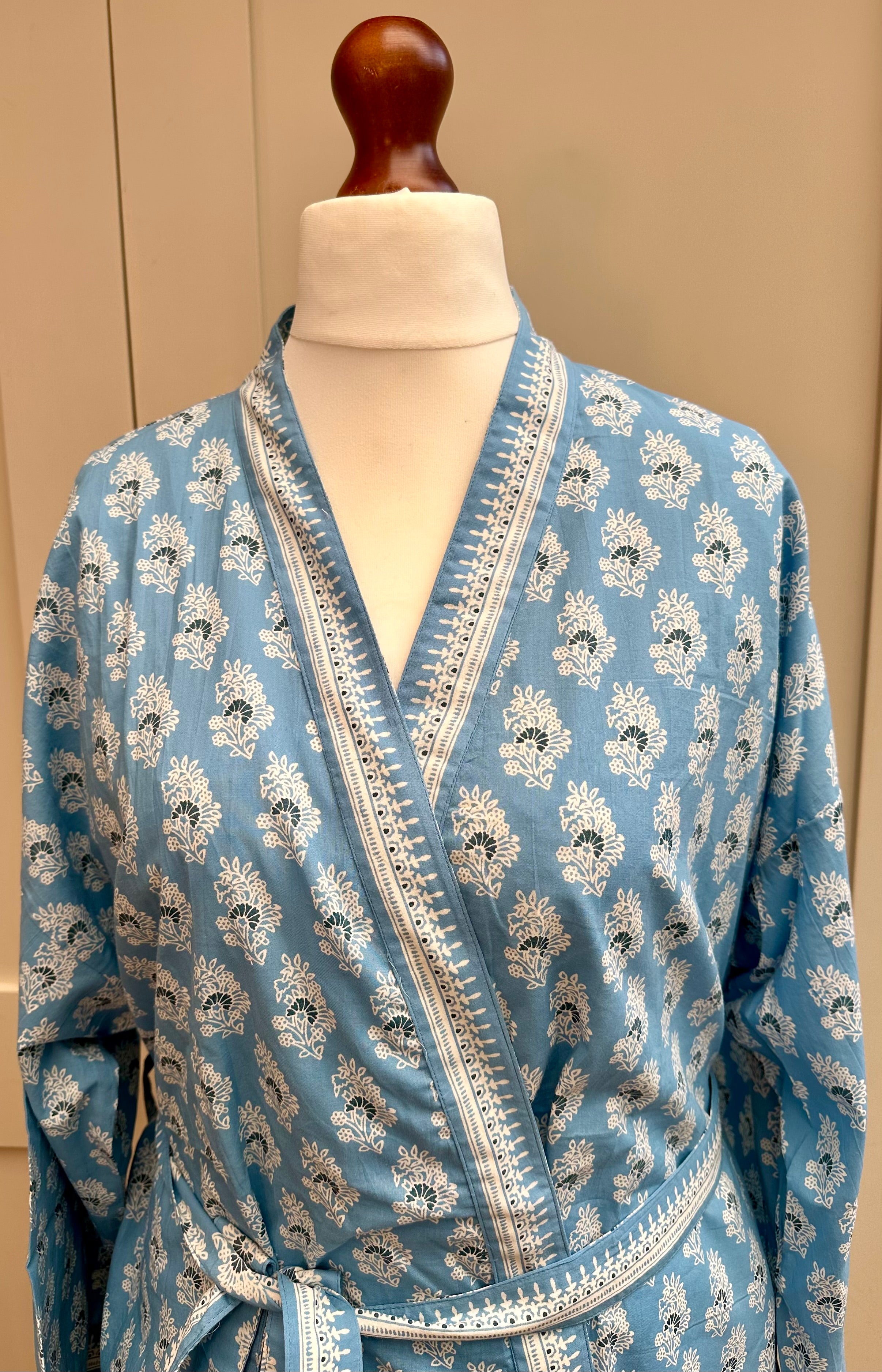 Anokhi Vita Midi Dressing Gown