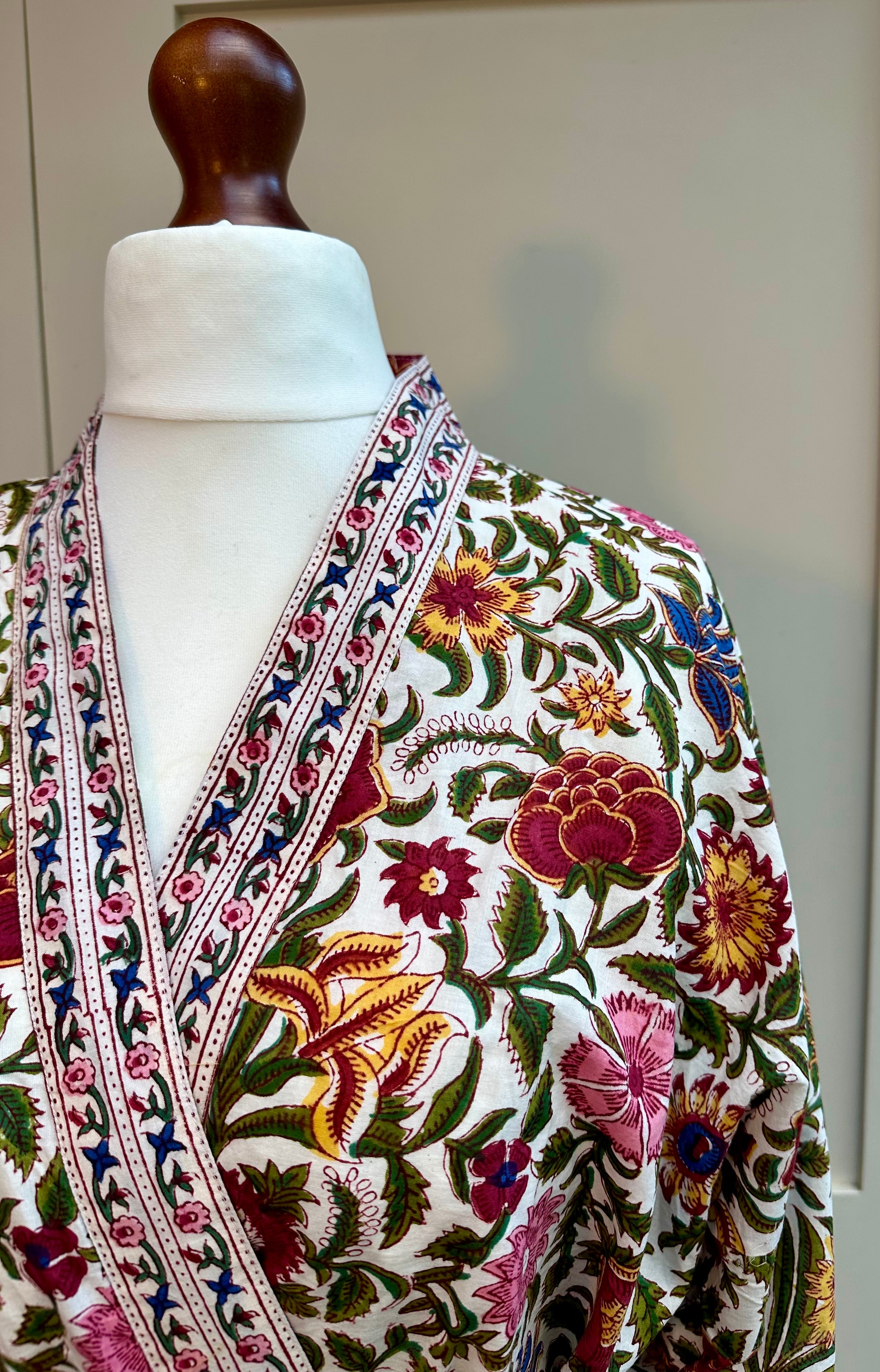 Anokhi Laura Long Dressing Gown