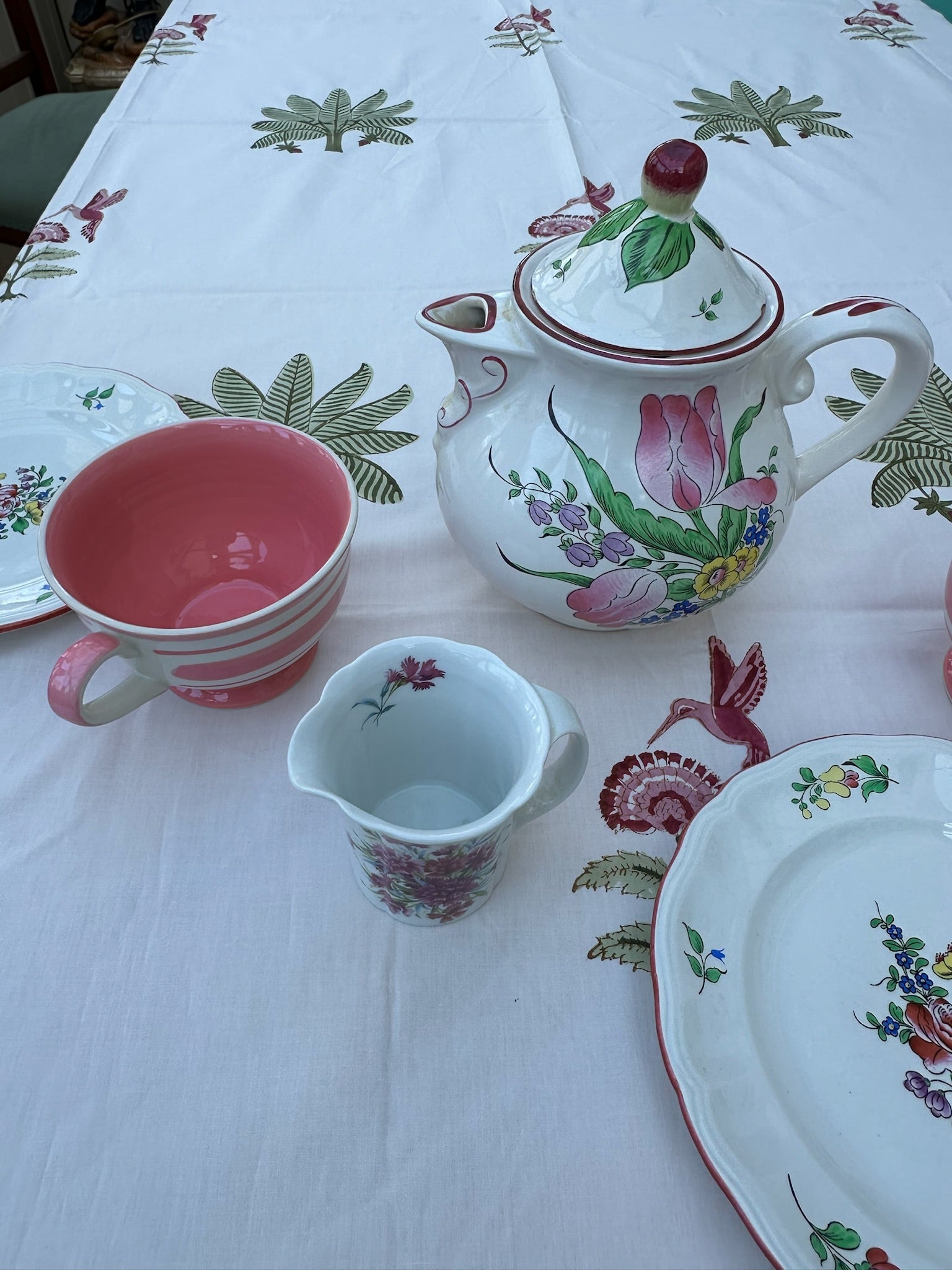 Hummingbird Tablecloth