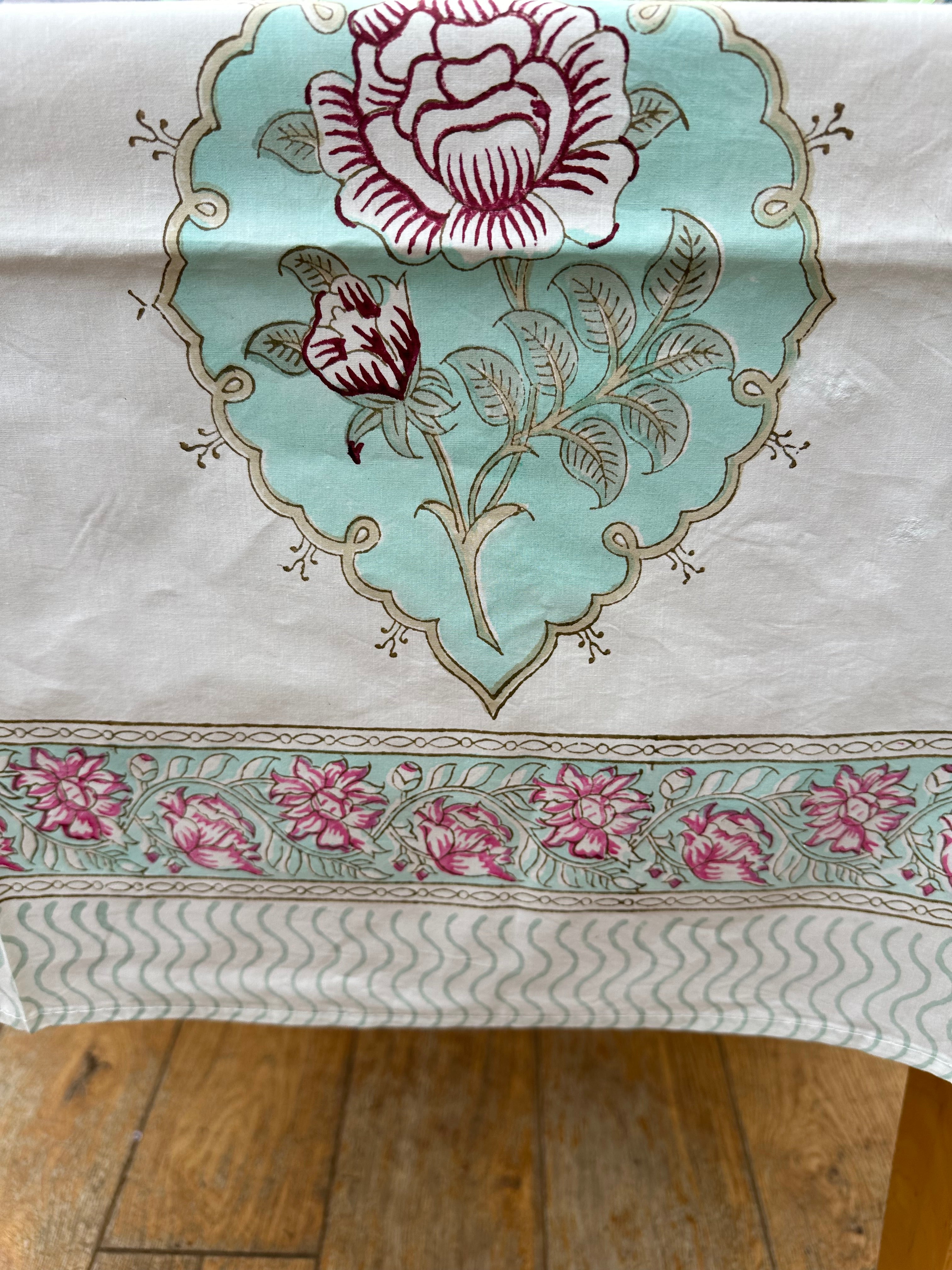 Shimla Rose Tablecloth