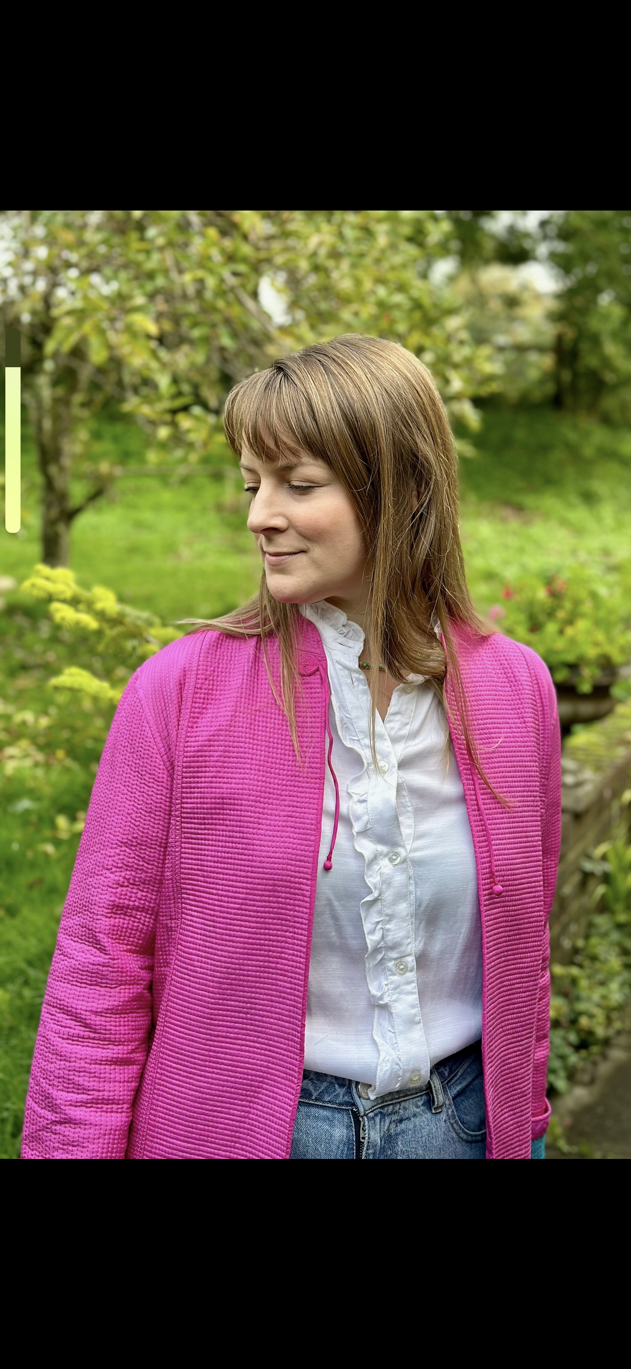 Pink and Blue Opera Coat