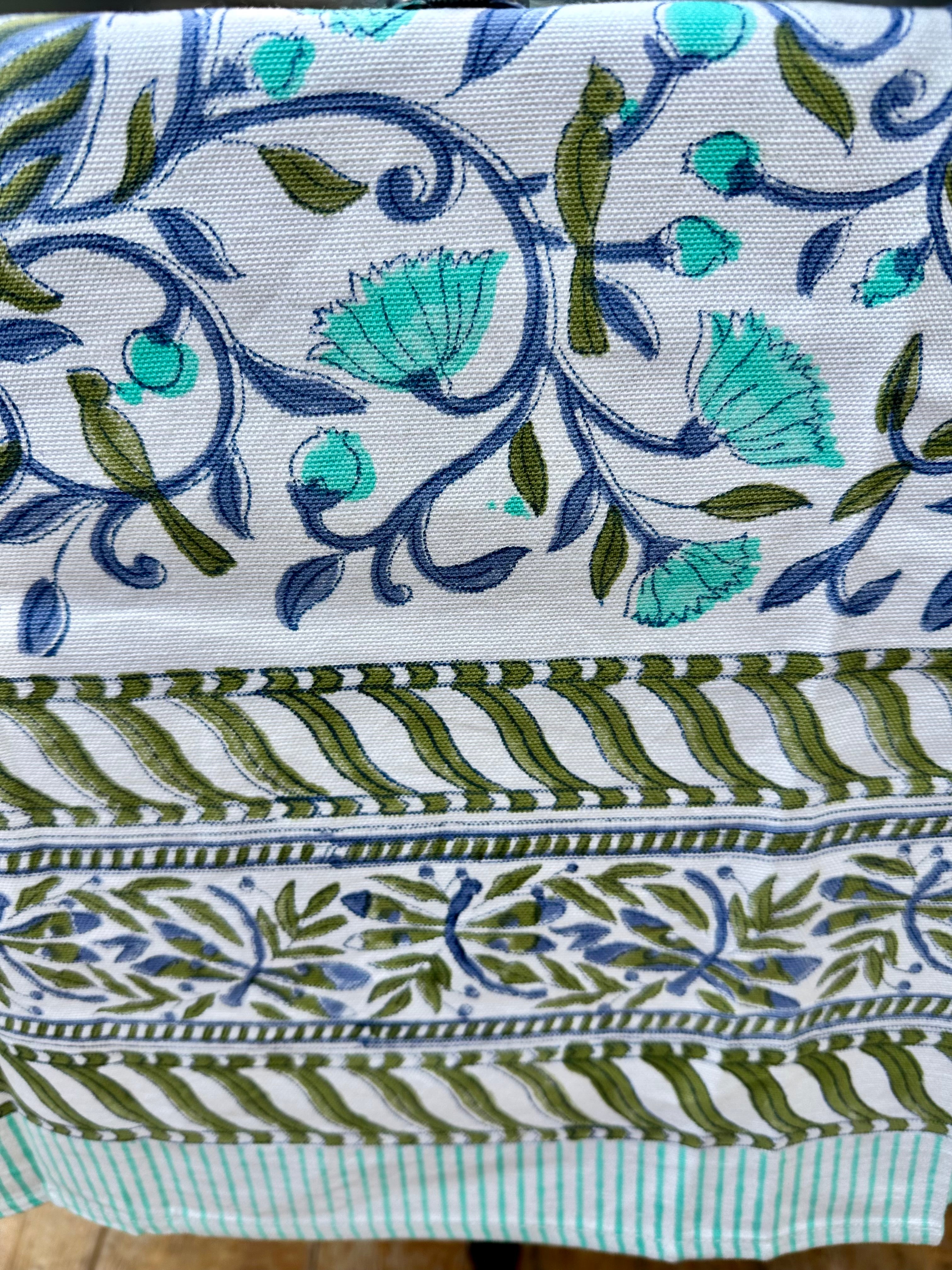 Blue Rosanna Tablecloth