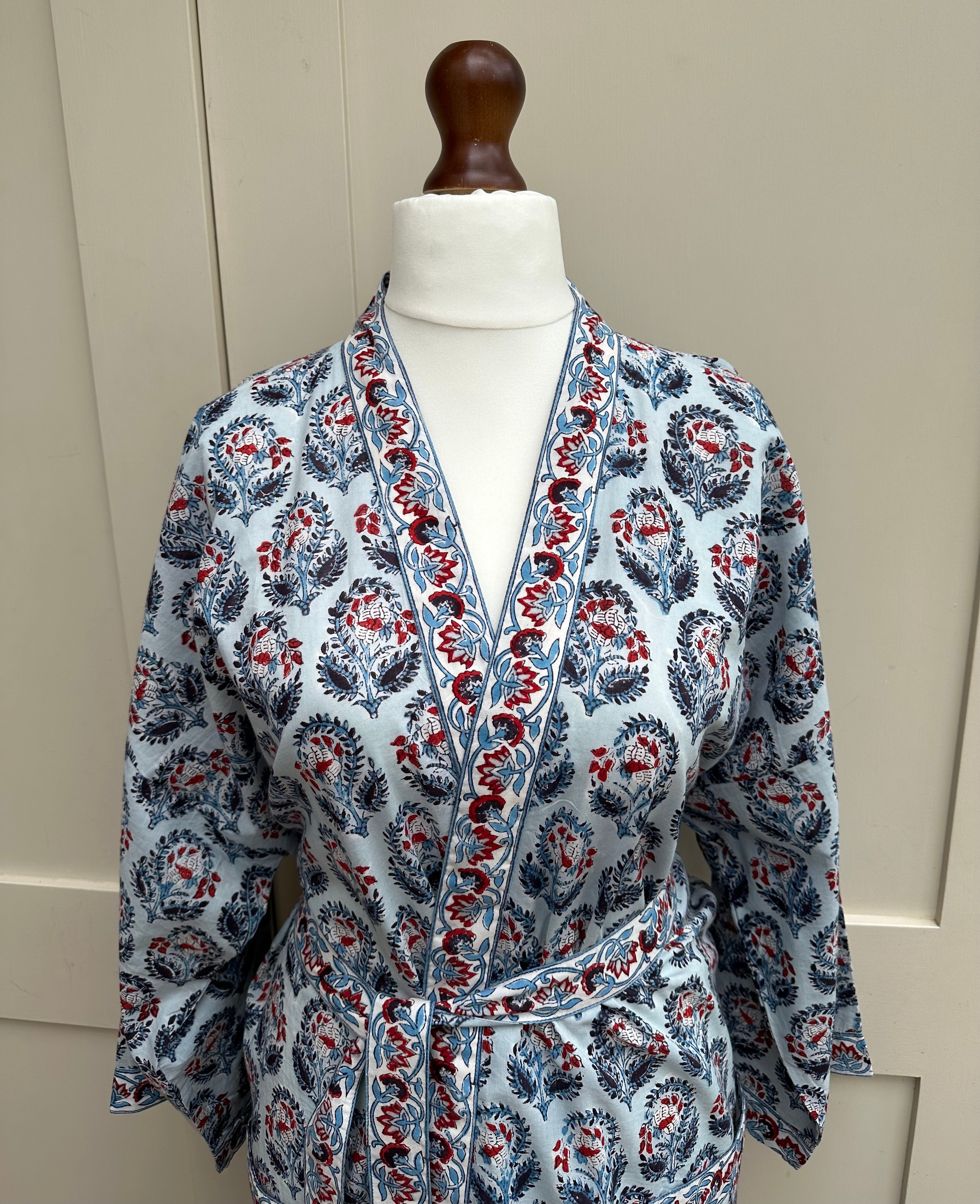 Anokhi Sacha Long Dressing Gown