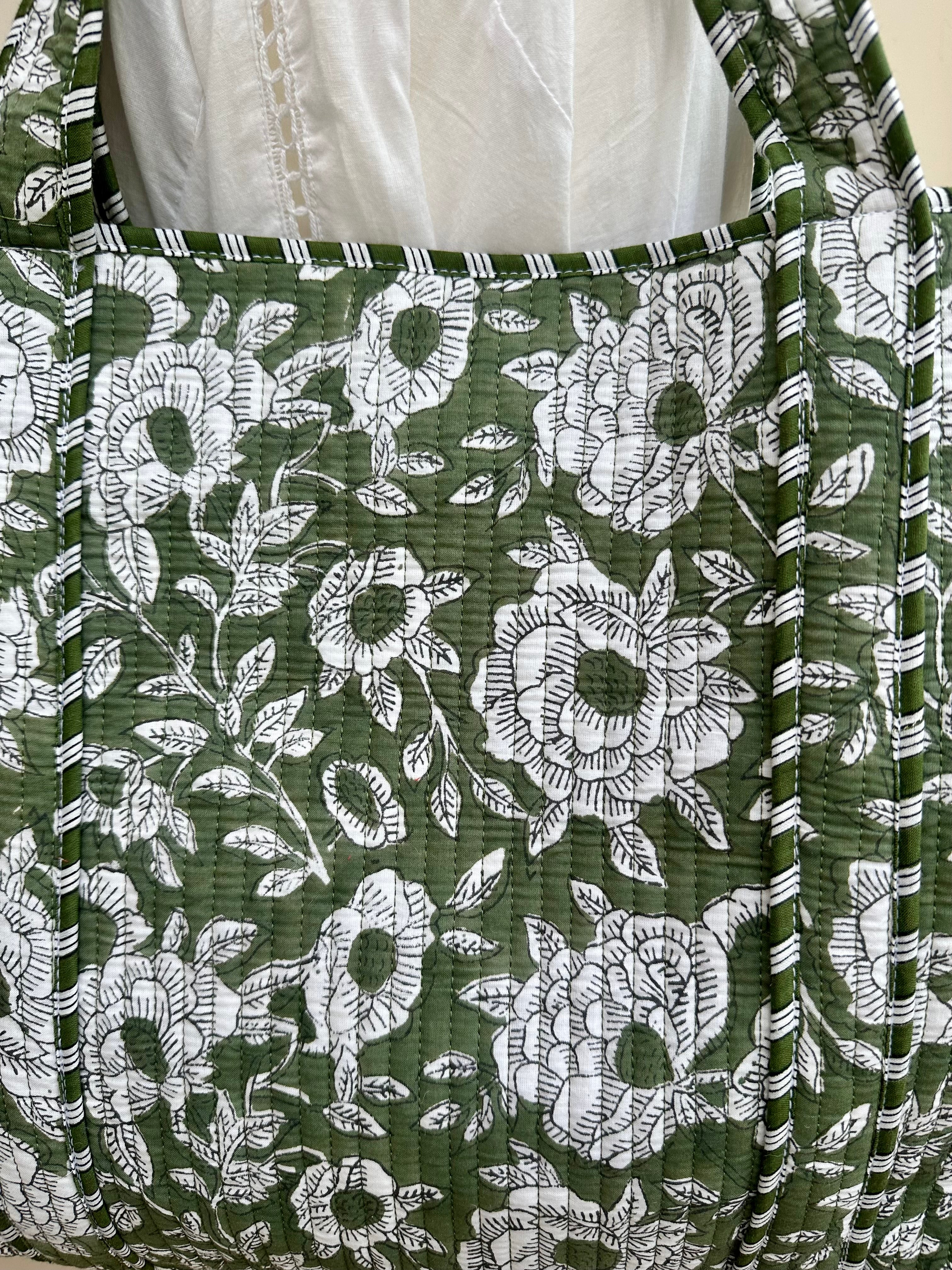 Green Rose Oriana Bag