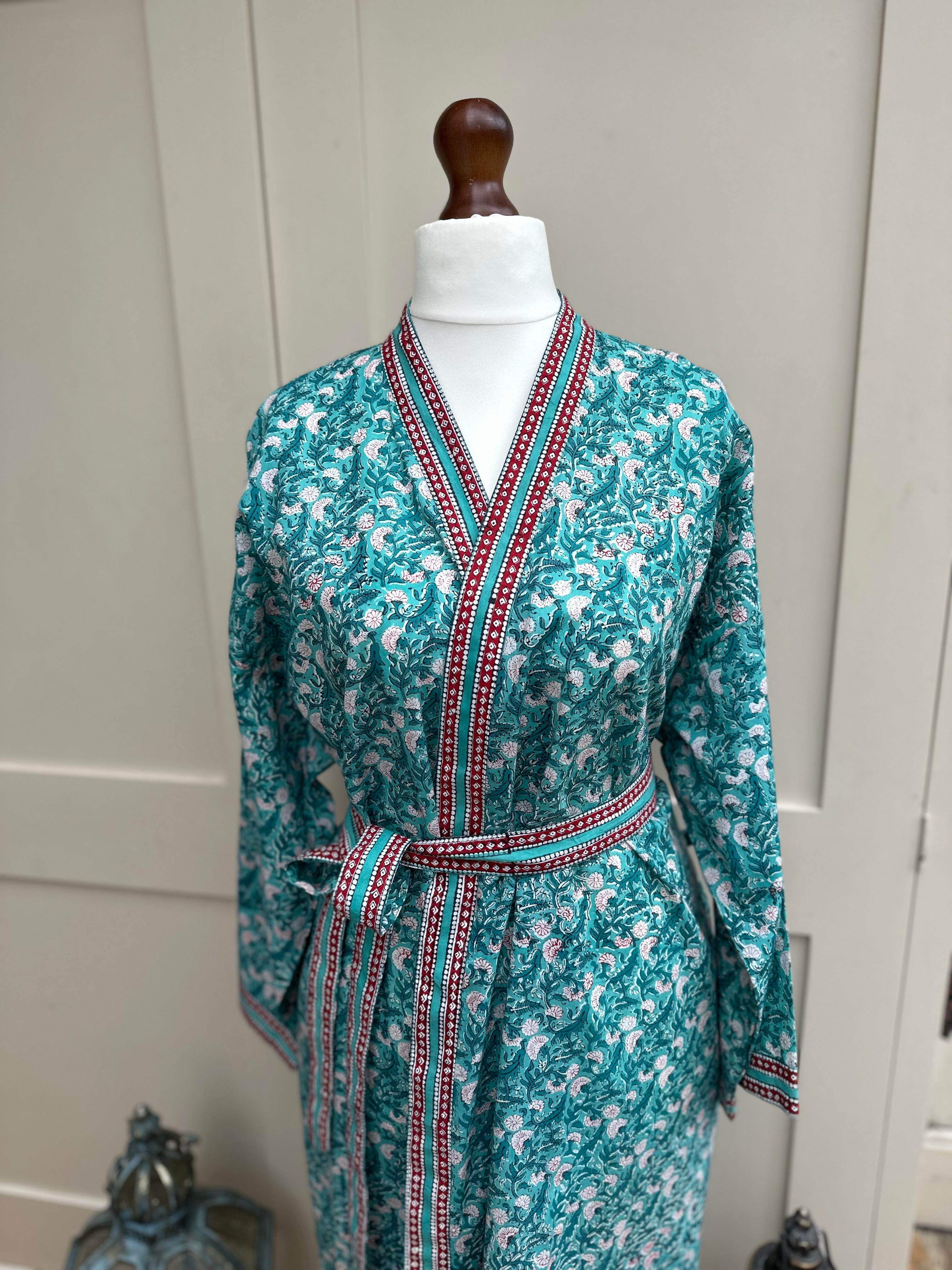 Anokhi Marika Midi Dressing Gown