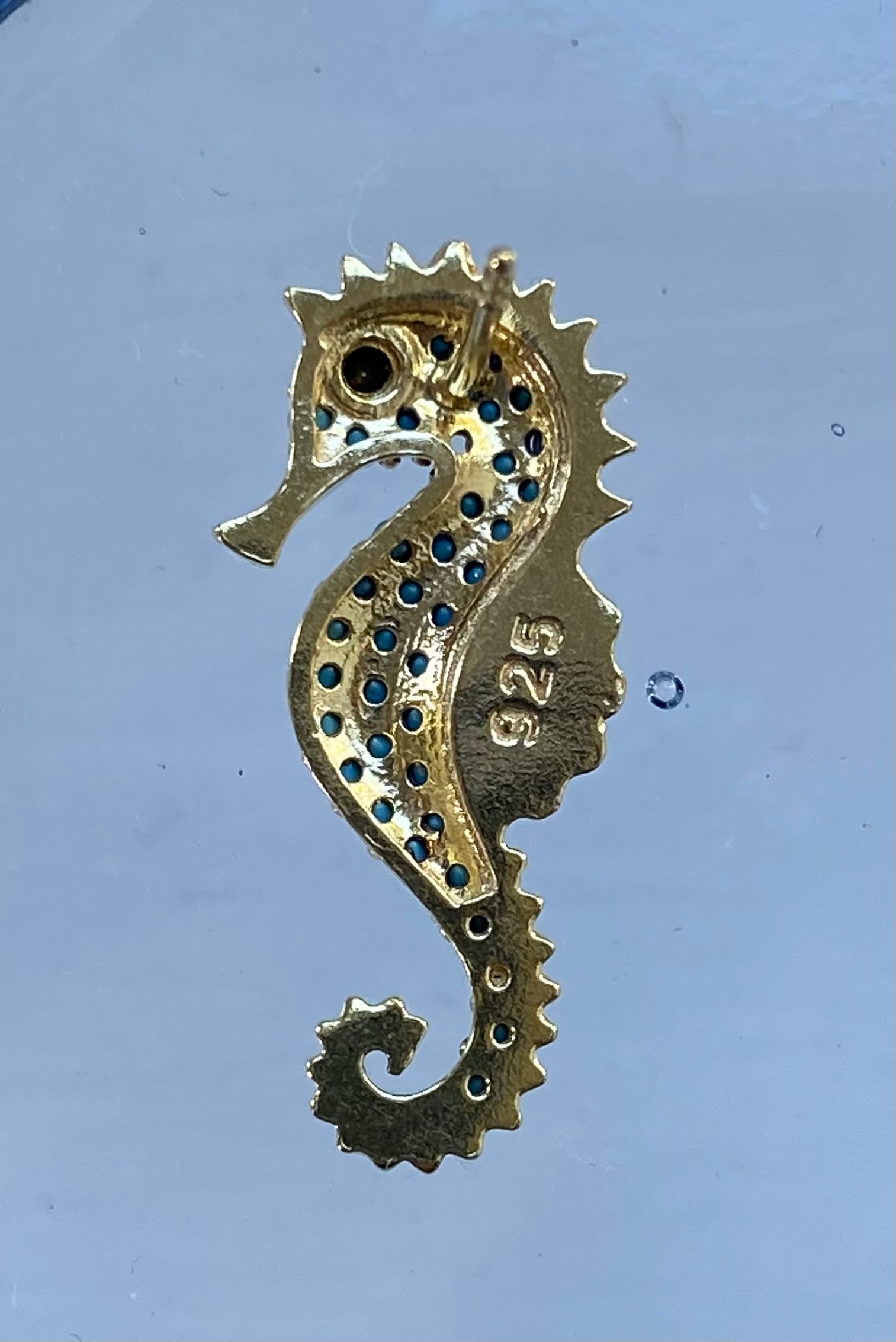 Seahorse Turquoise Earrings