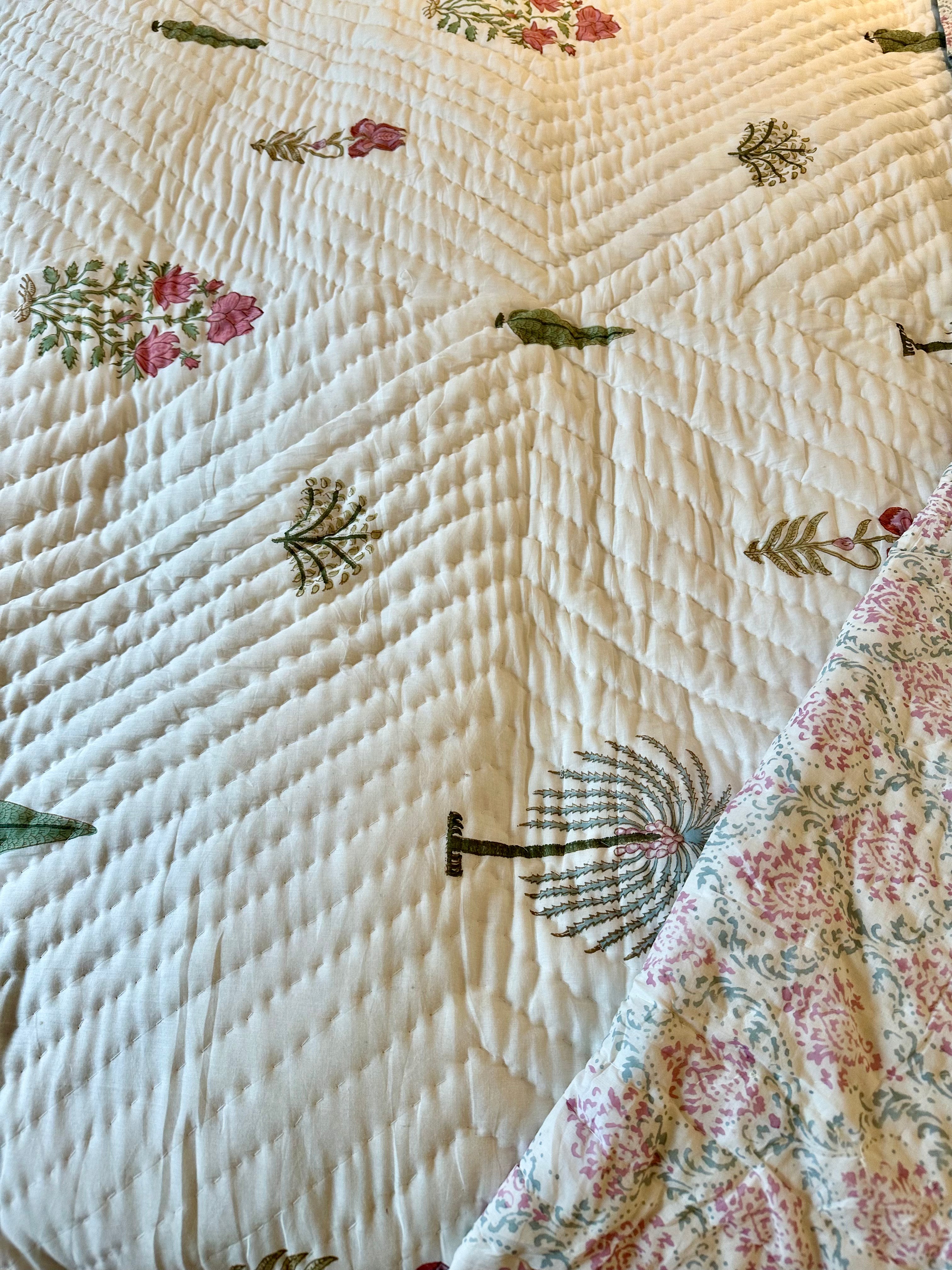 Delia King Size Quilt
