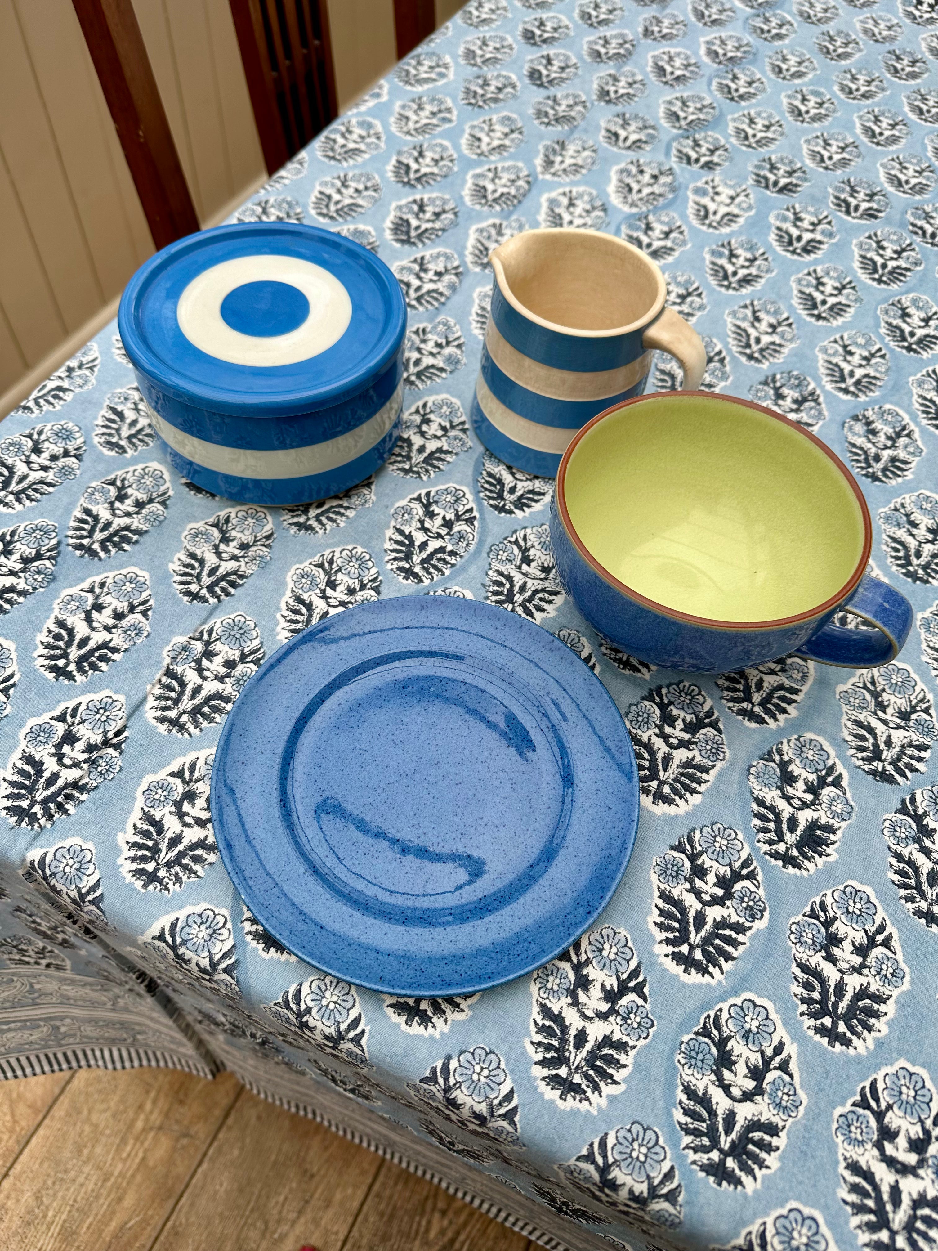 Sky Blue Brindisi Tablecloth