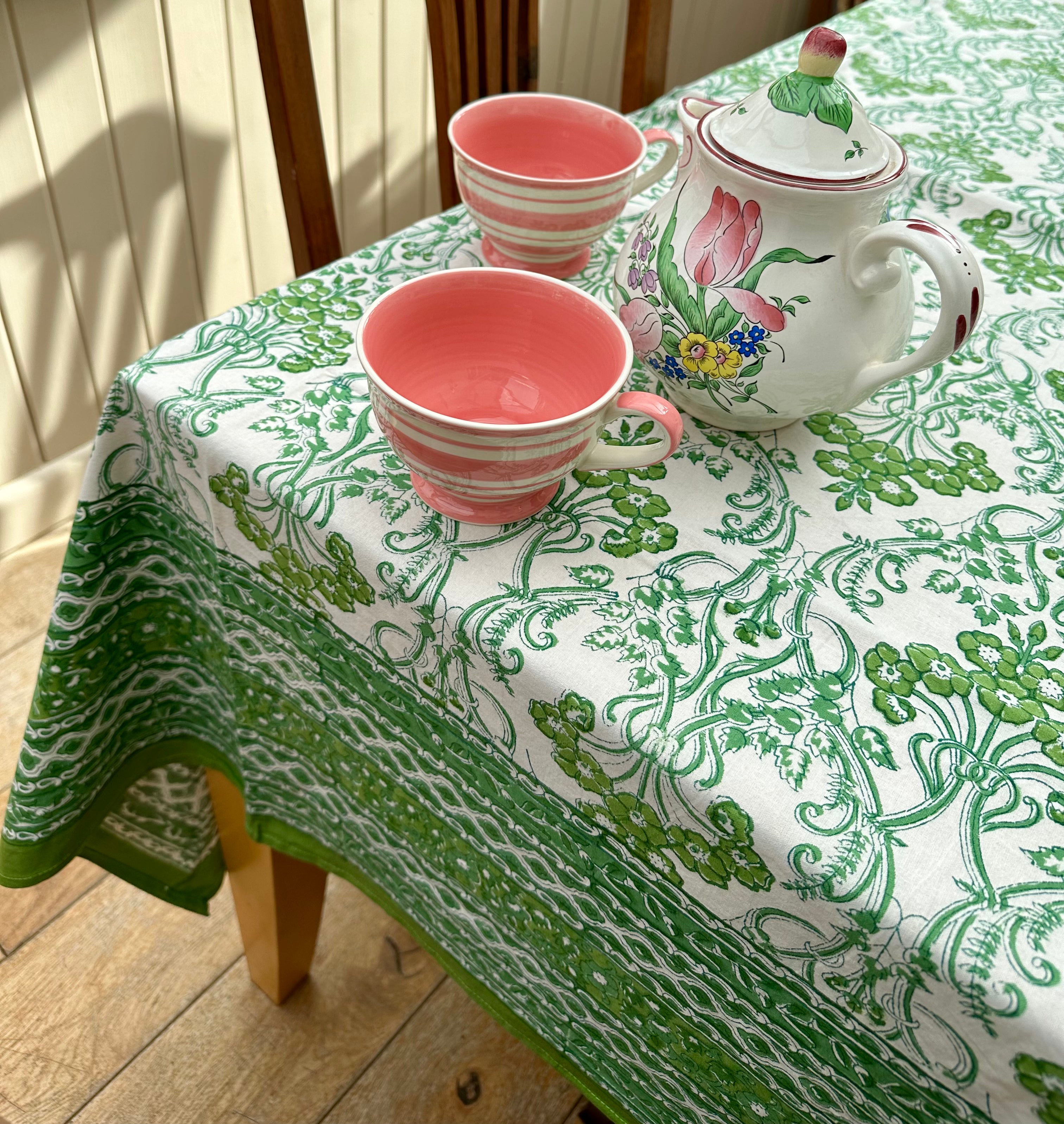 Green Naxos Tablecloth