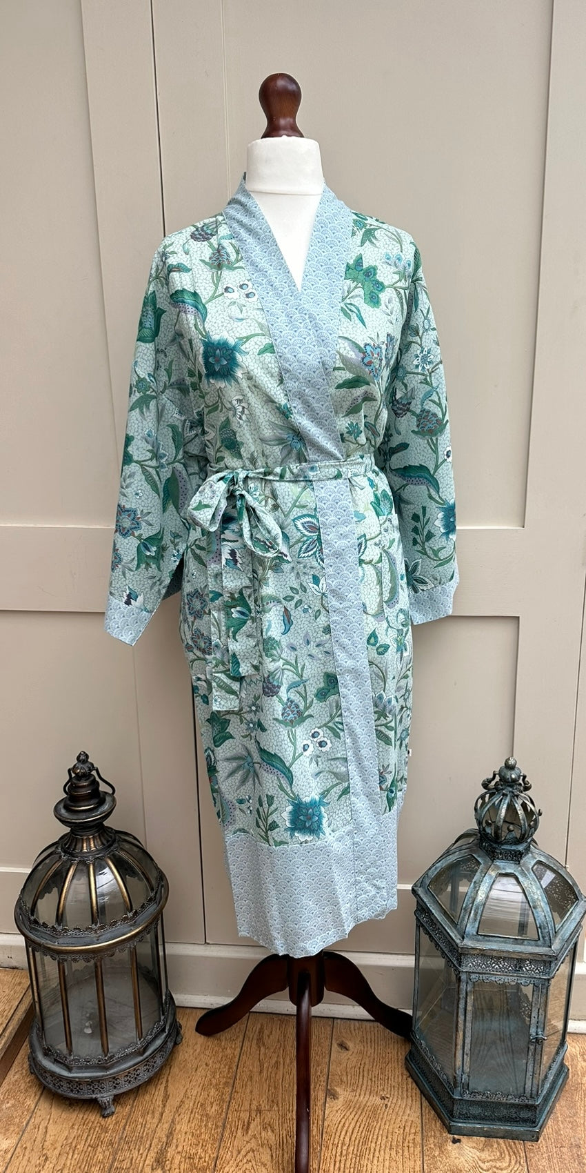 Aegean Midi Dressing Gown