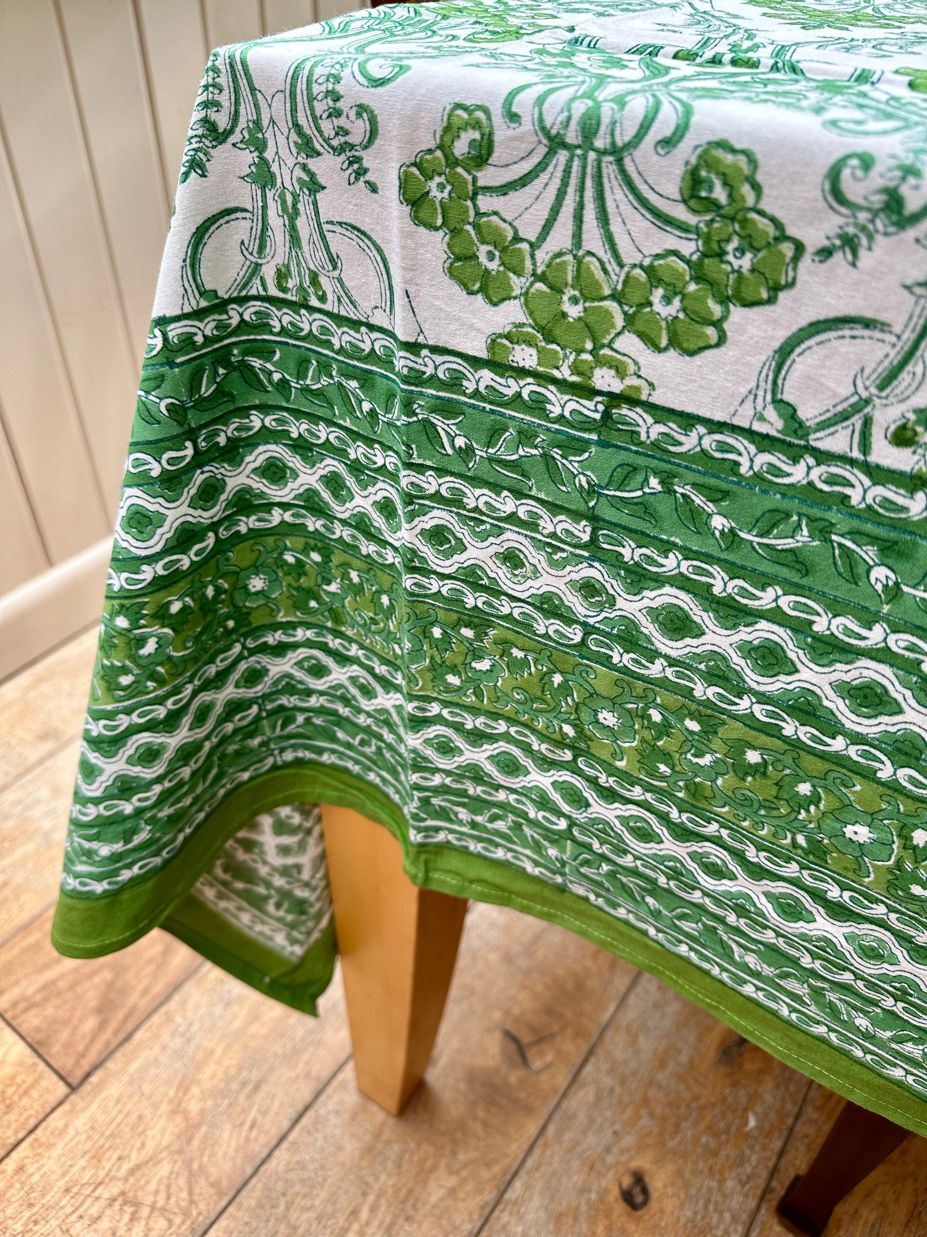 Green Naxos Tablecloth