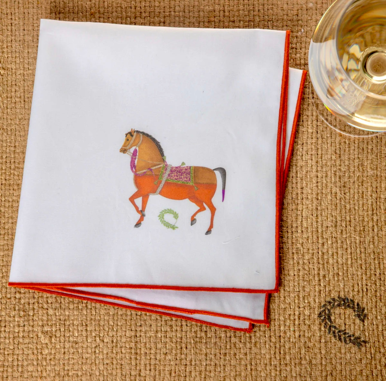 White Byzantine Napkins