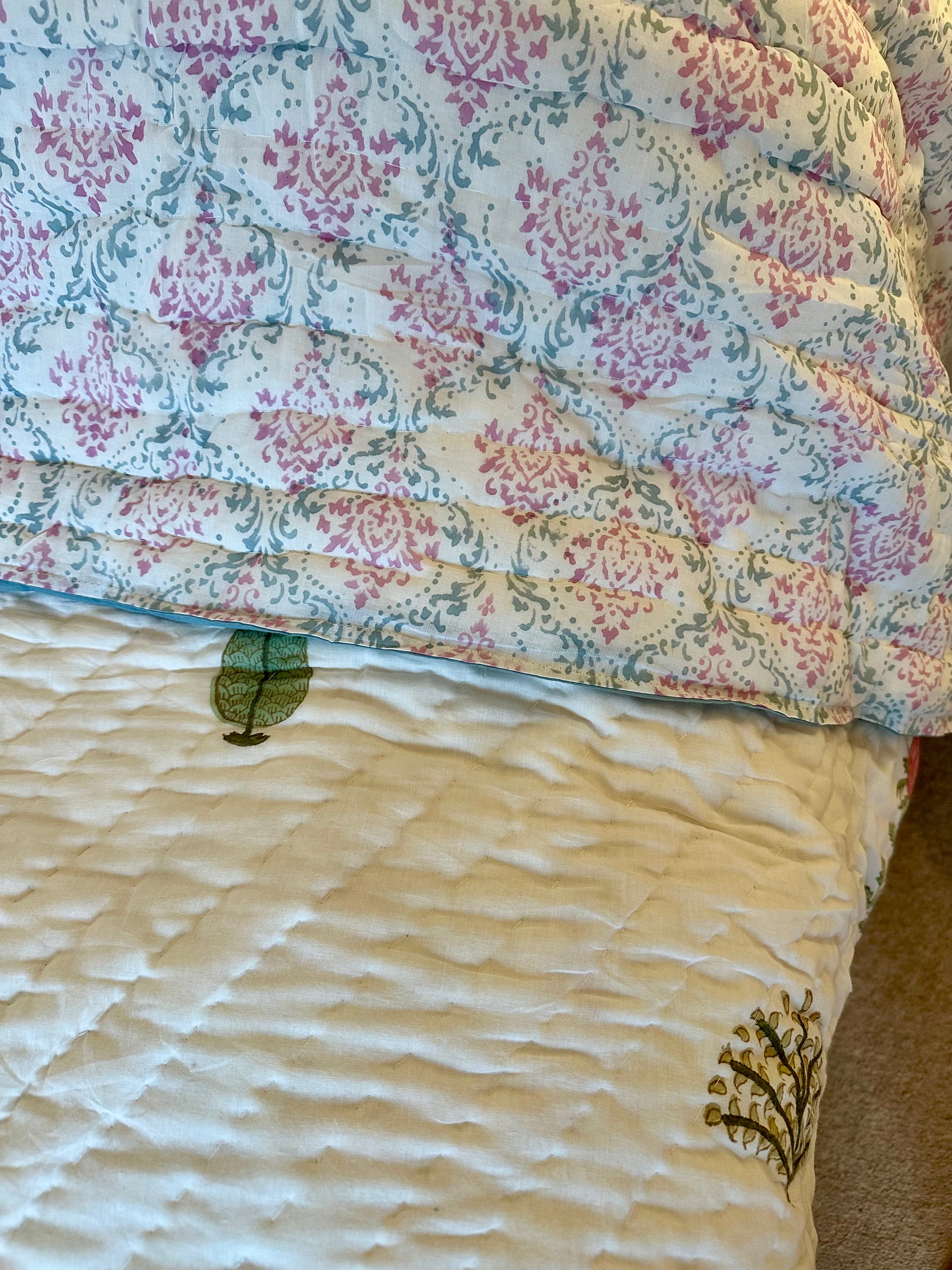 Delia King Size Quilt