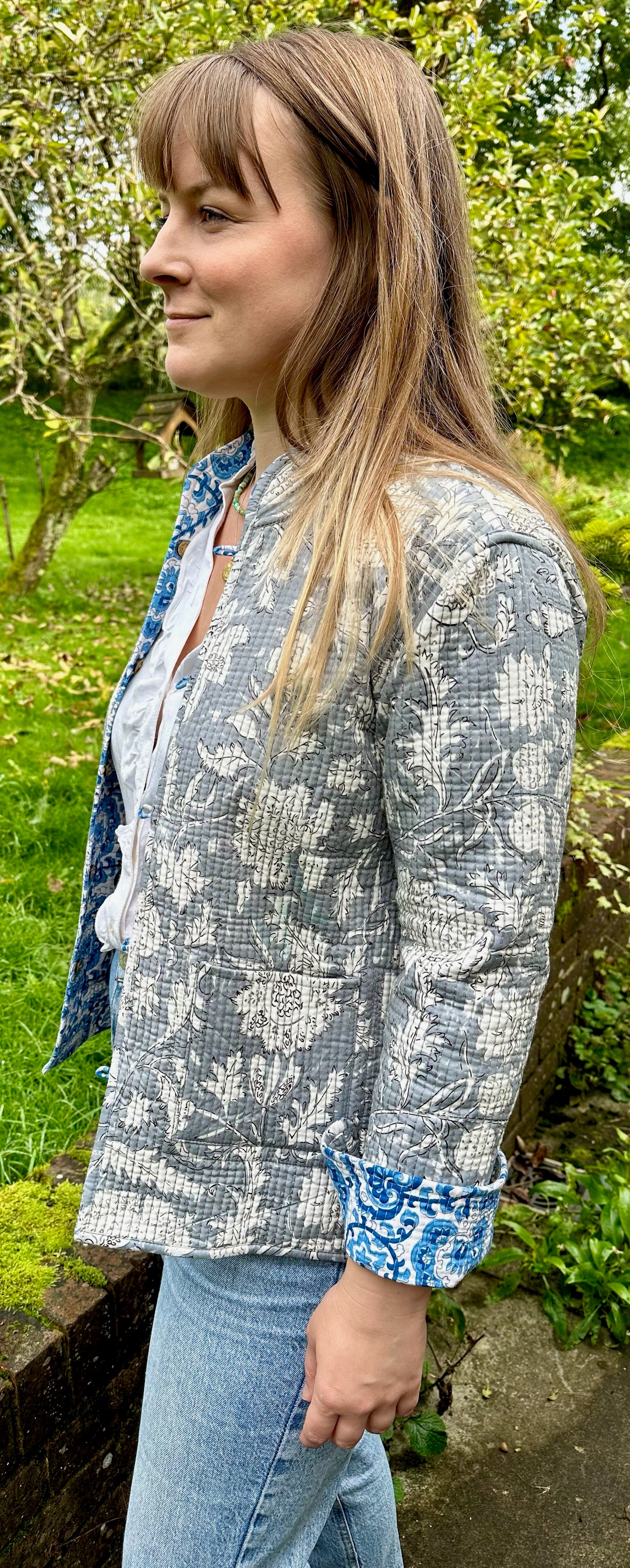 Blue Hearts Essie Jacket