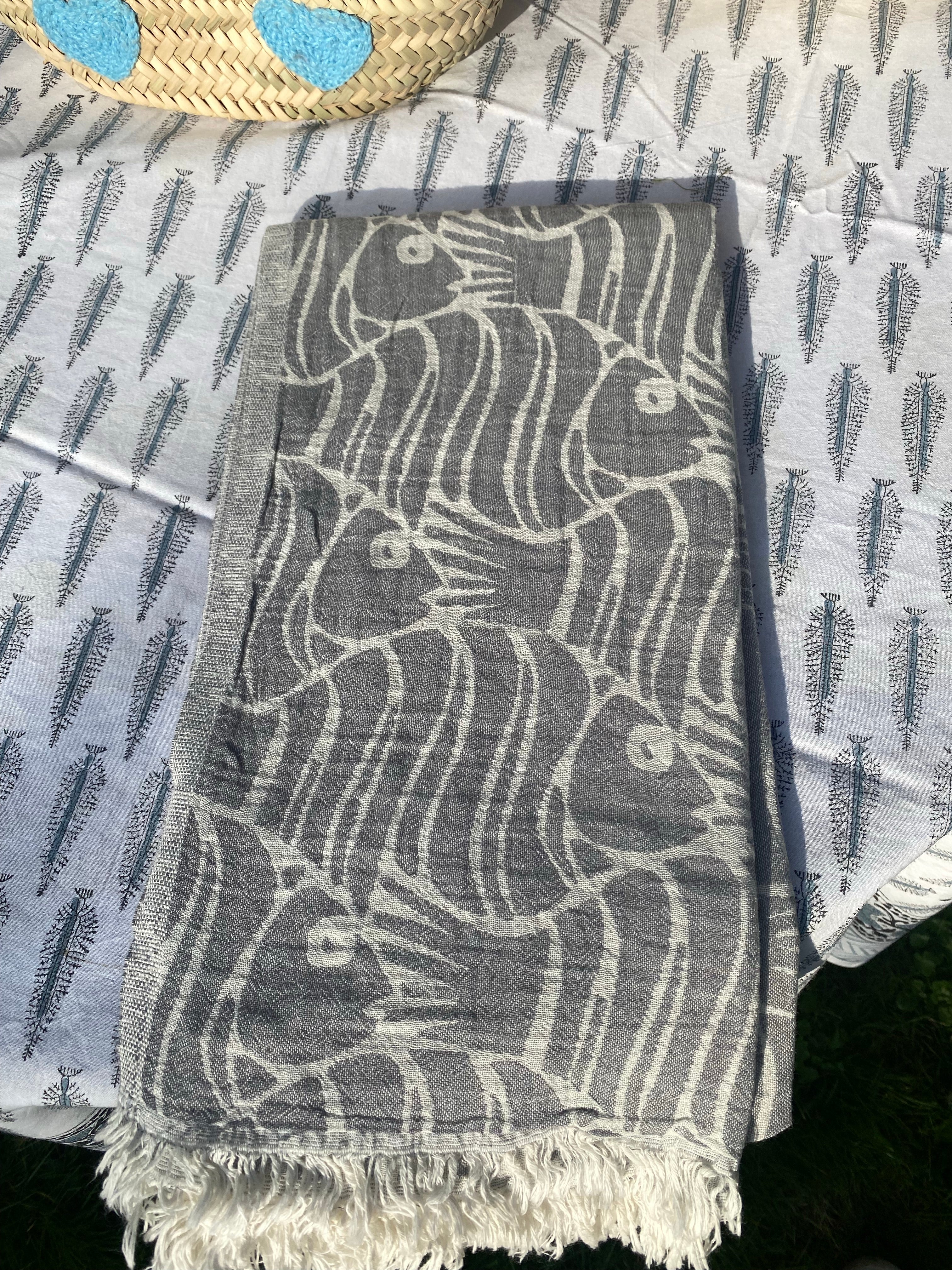 Fish Greek Towels