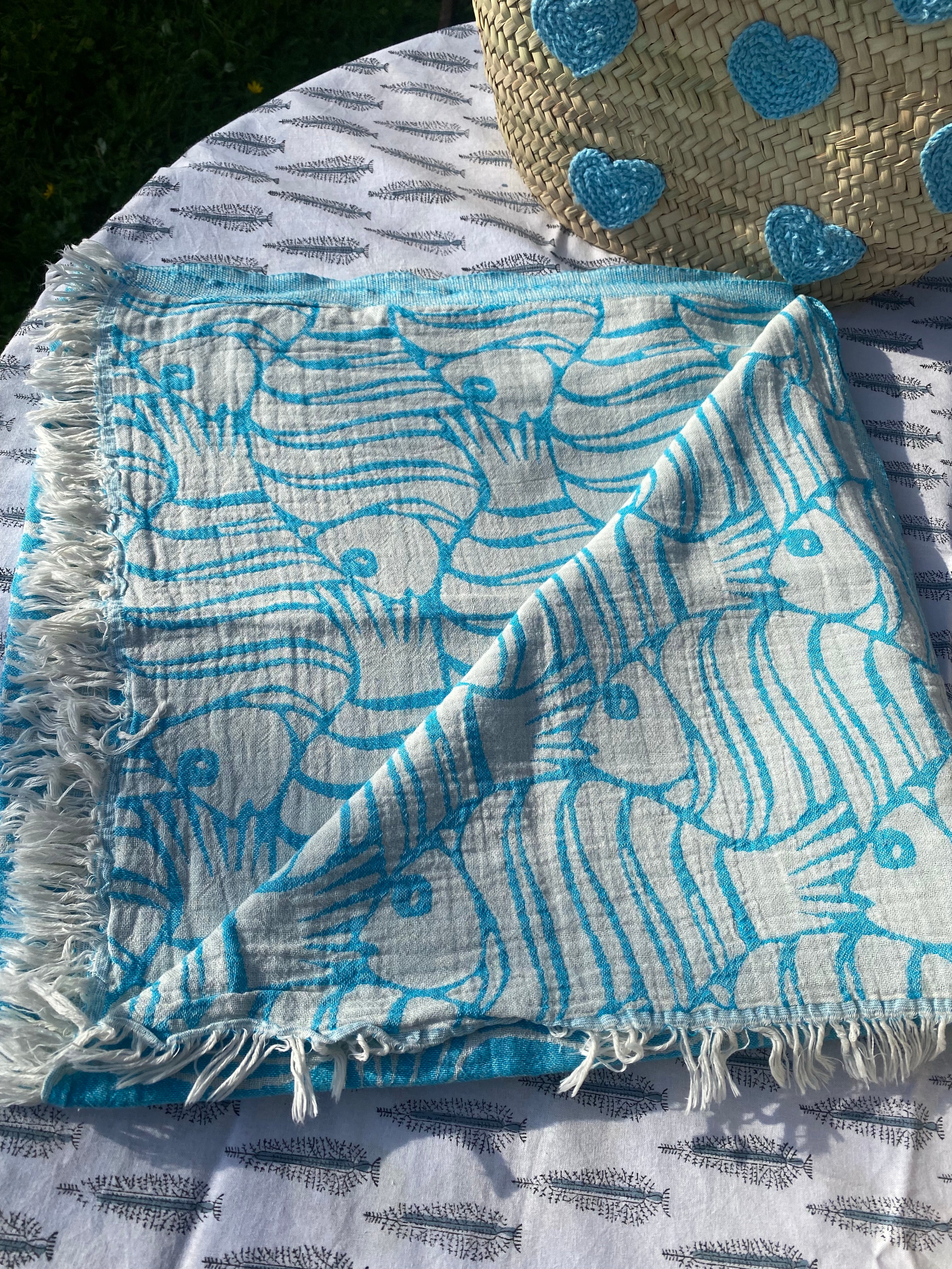 Fish Greek Towels