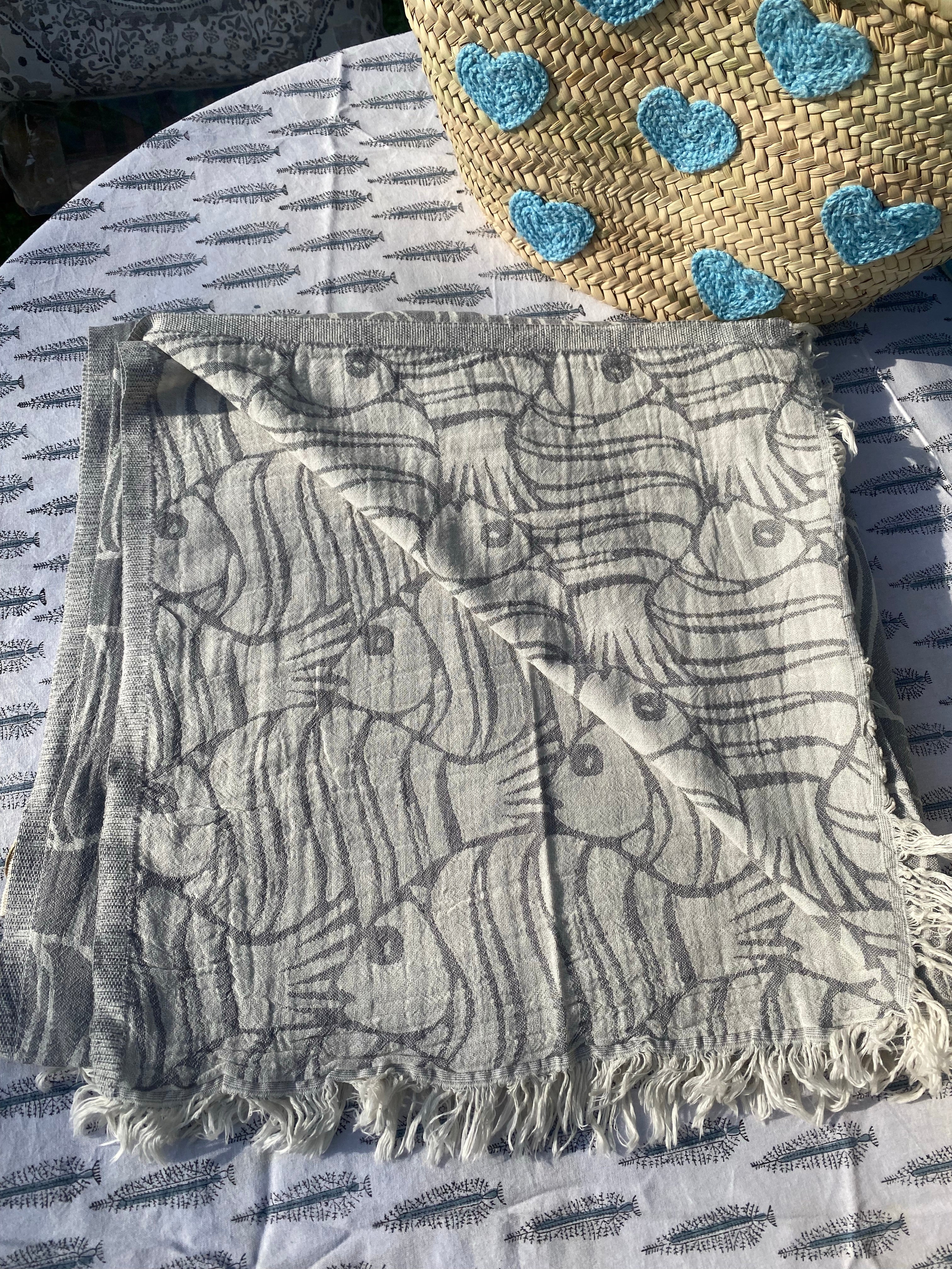 Fish Greek Towels
