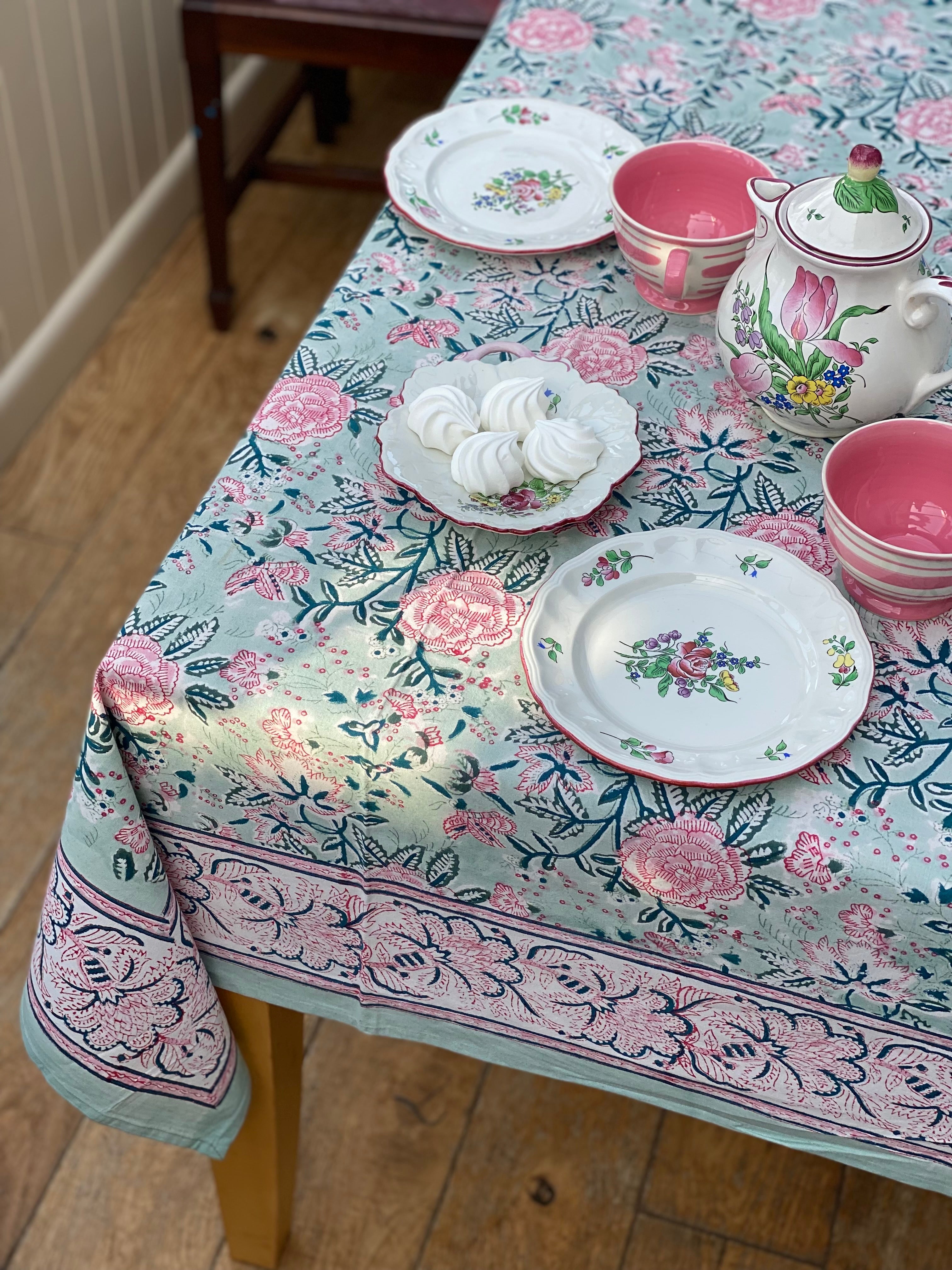 Wild Bazaar Sherbet Tablecloth
