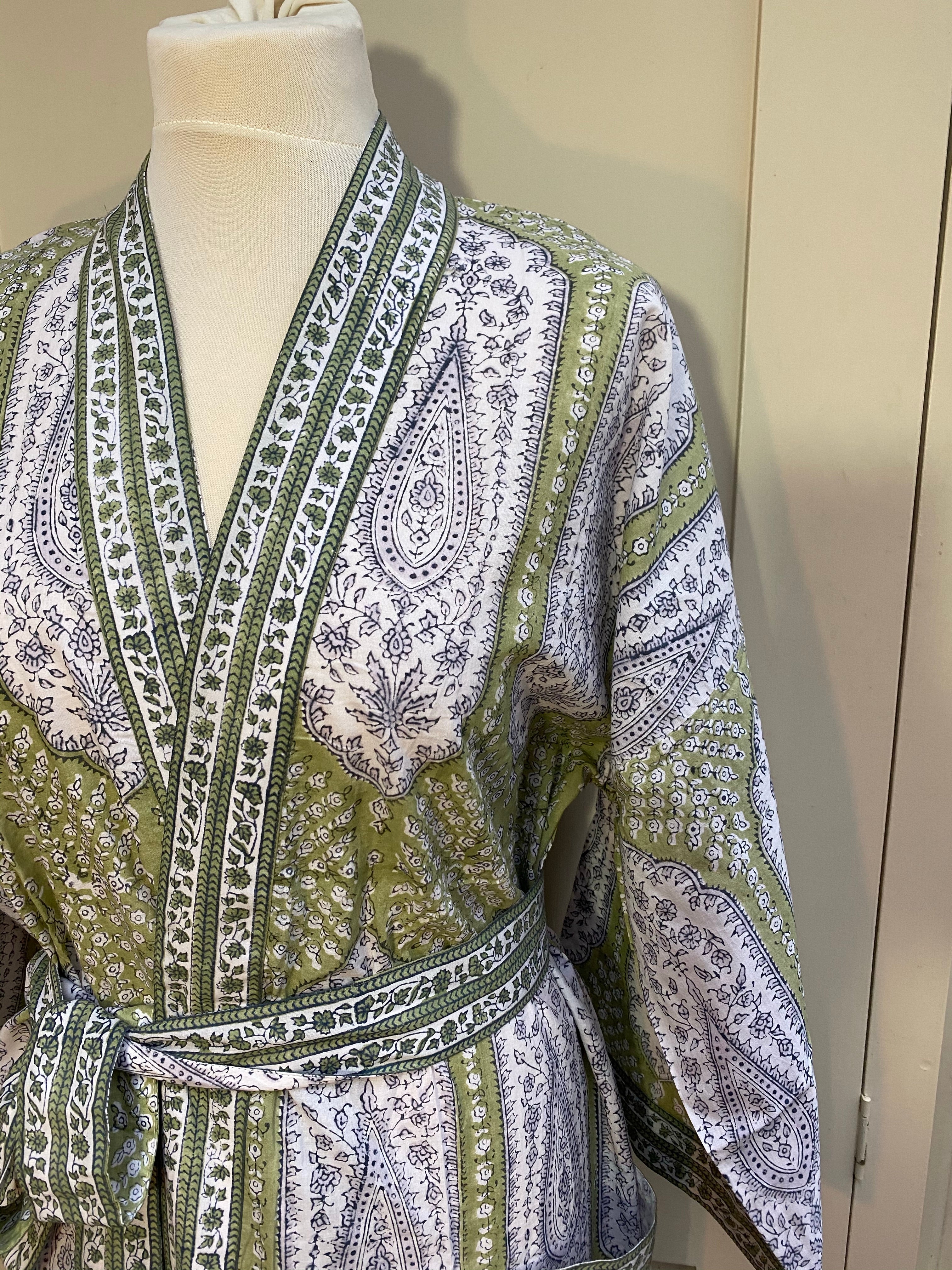 Anokhi Marni Long Dressing Gown