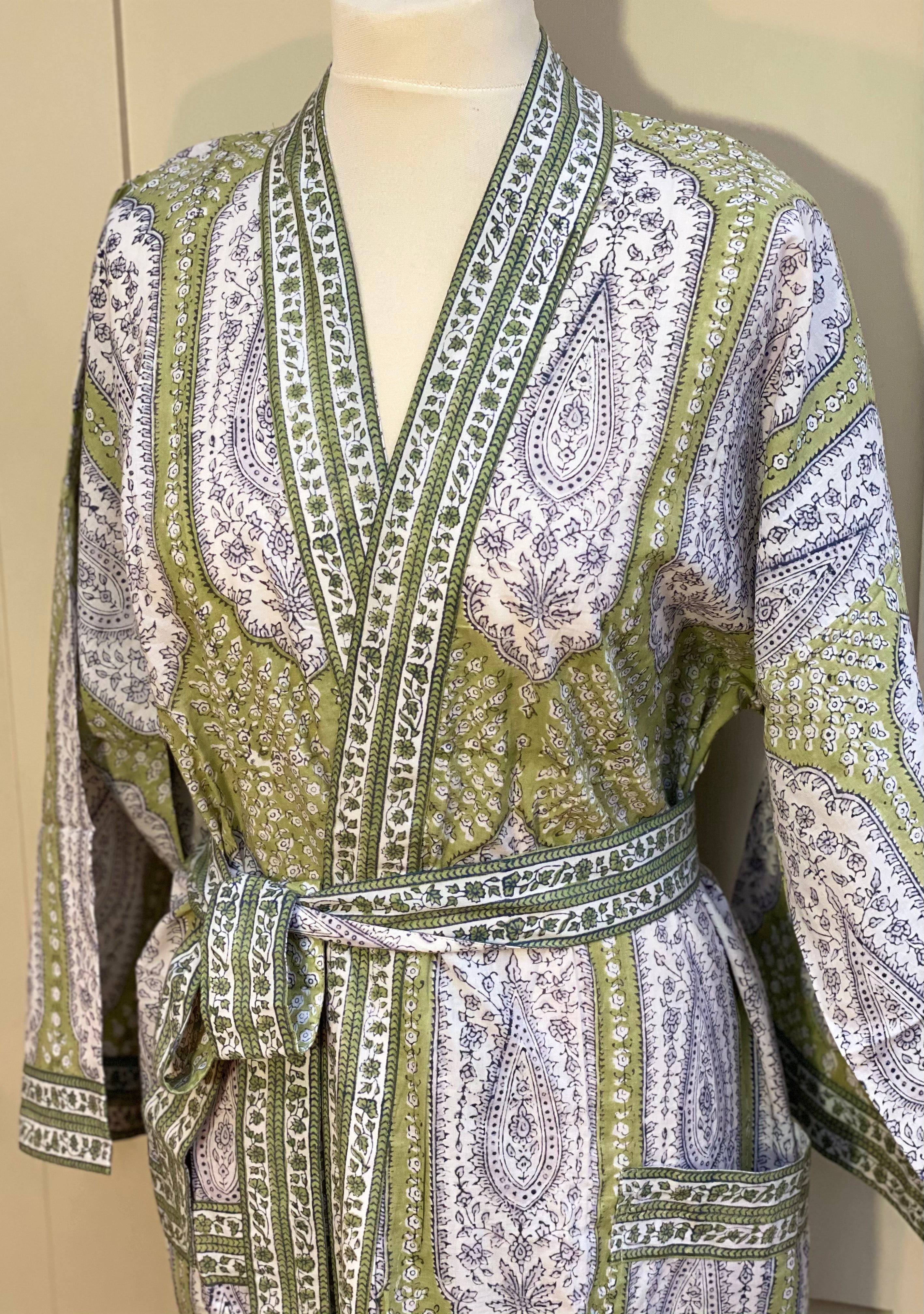 Anokhi Marni Long Dressing Gown