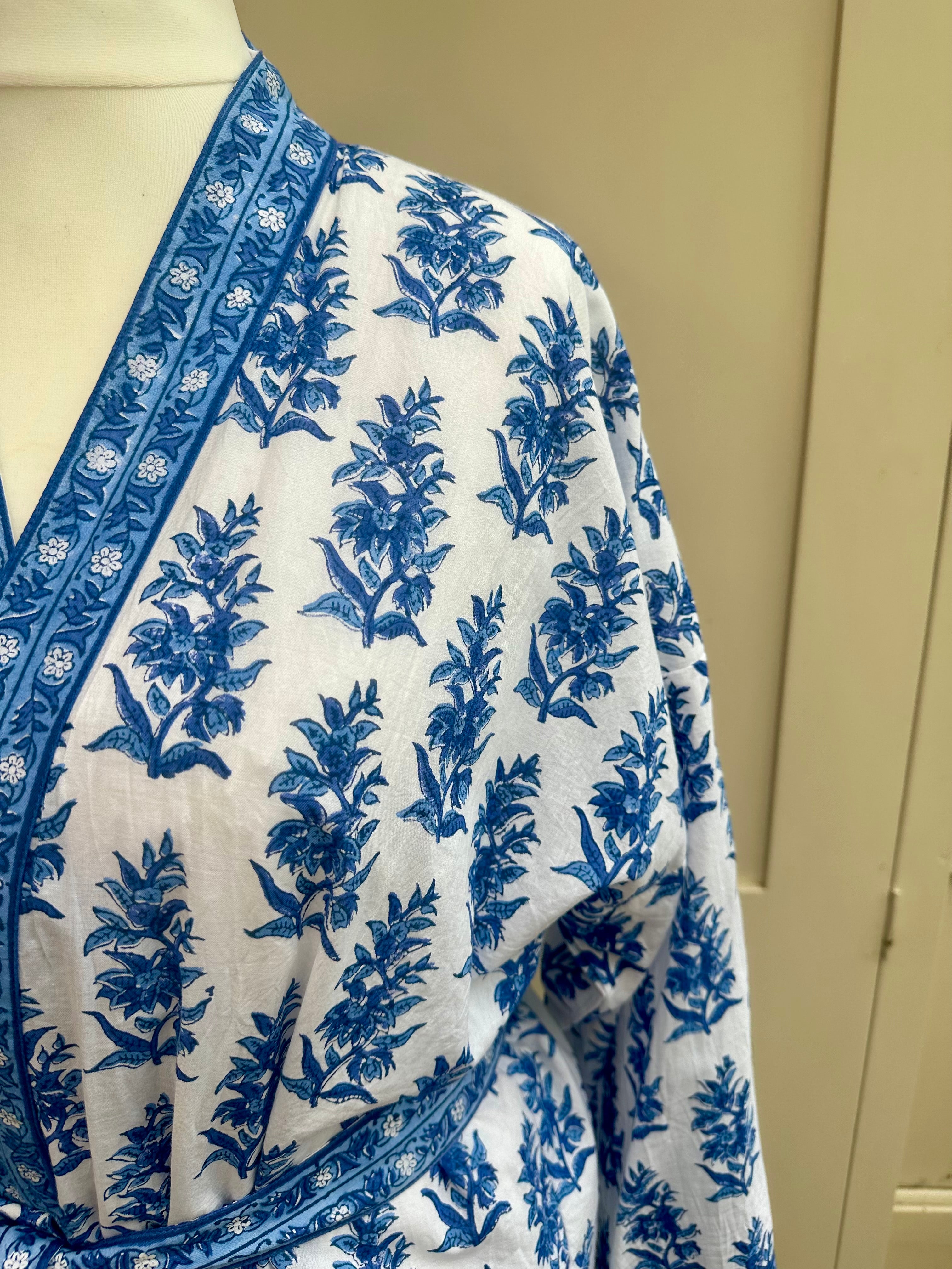 Anokhi Maria Long Dressing Gown