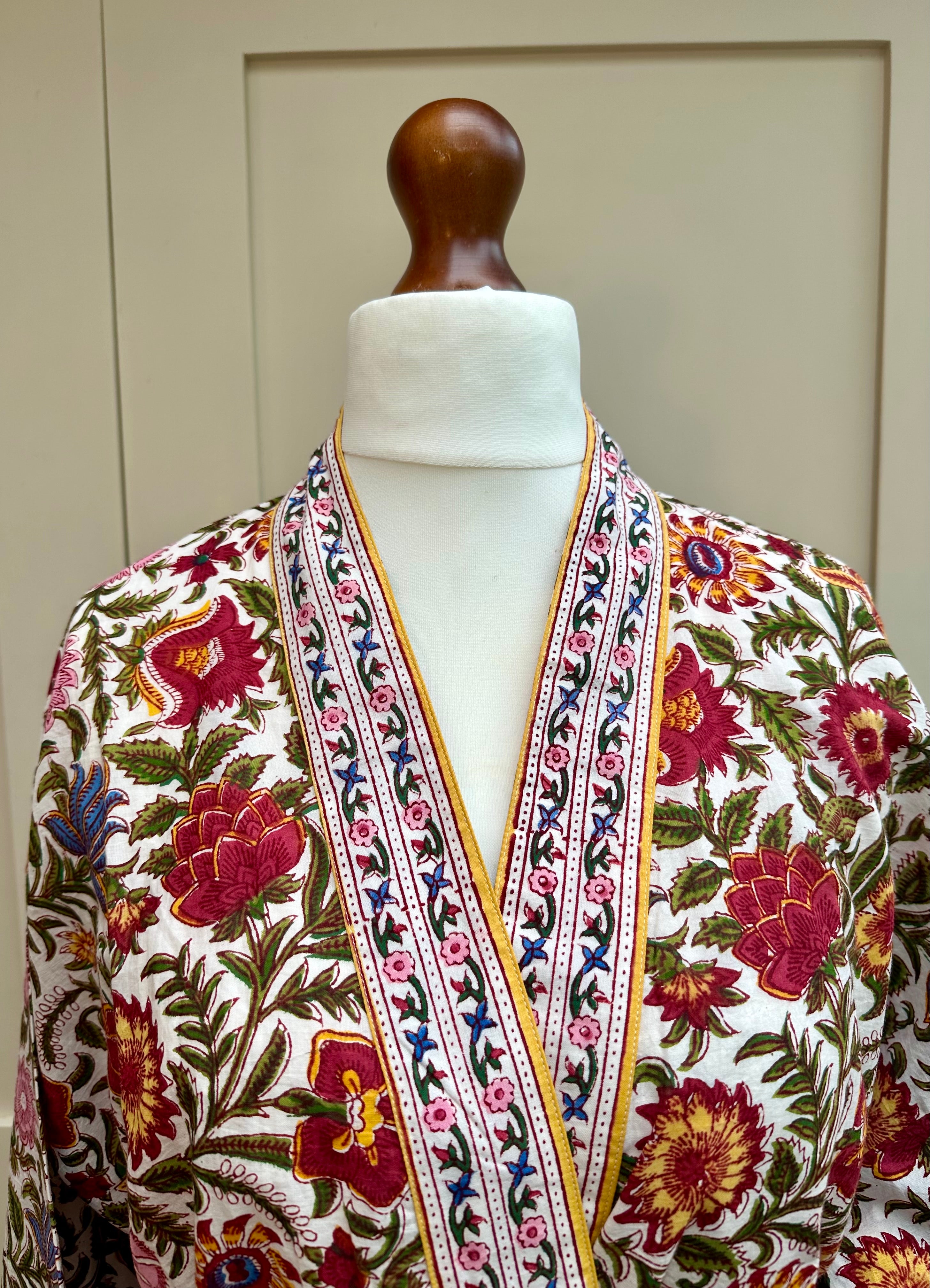 Anokhi Laura Midi Dressing Gown