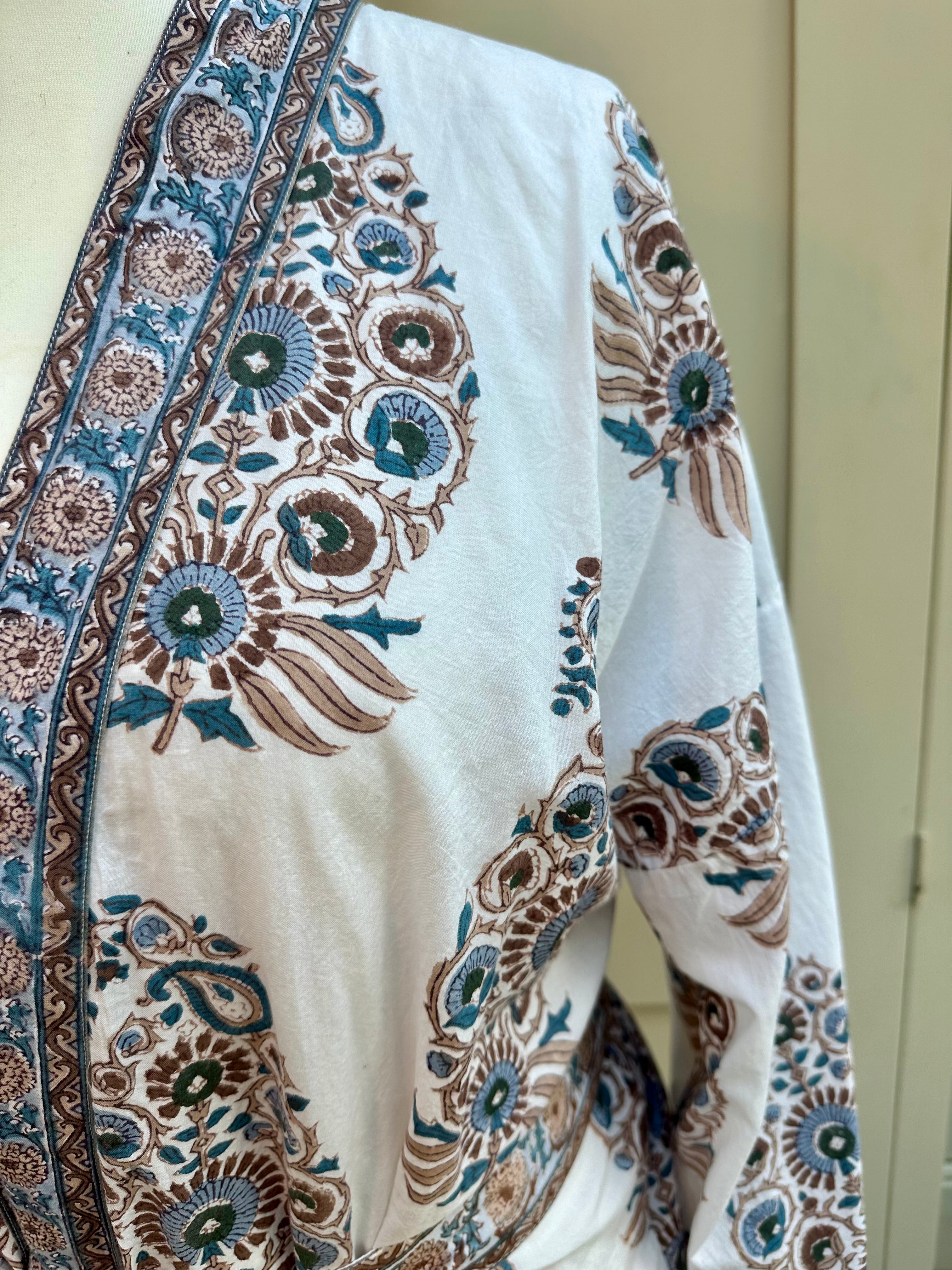 Anokhi Taormina Long Dressing Gown