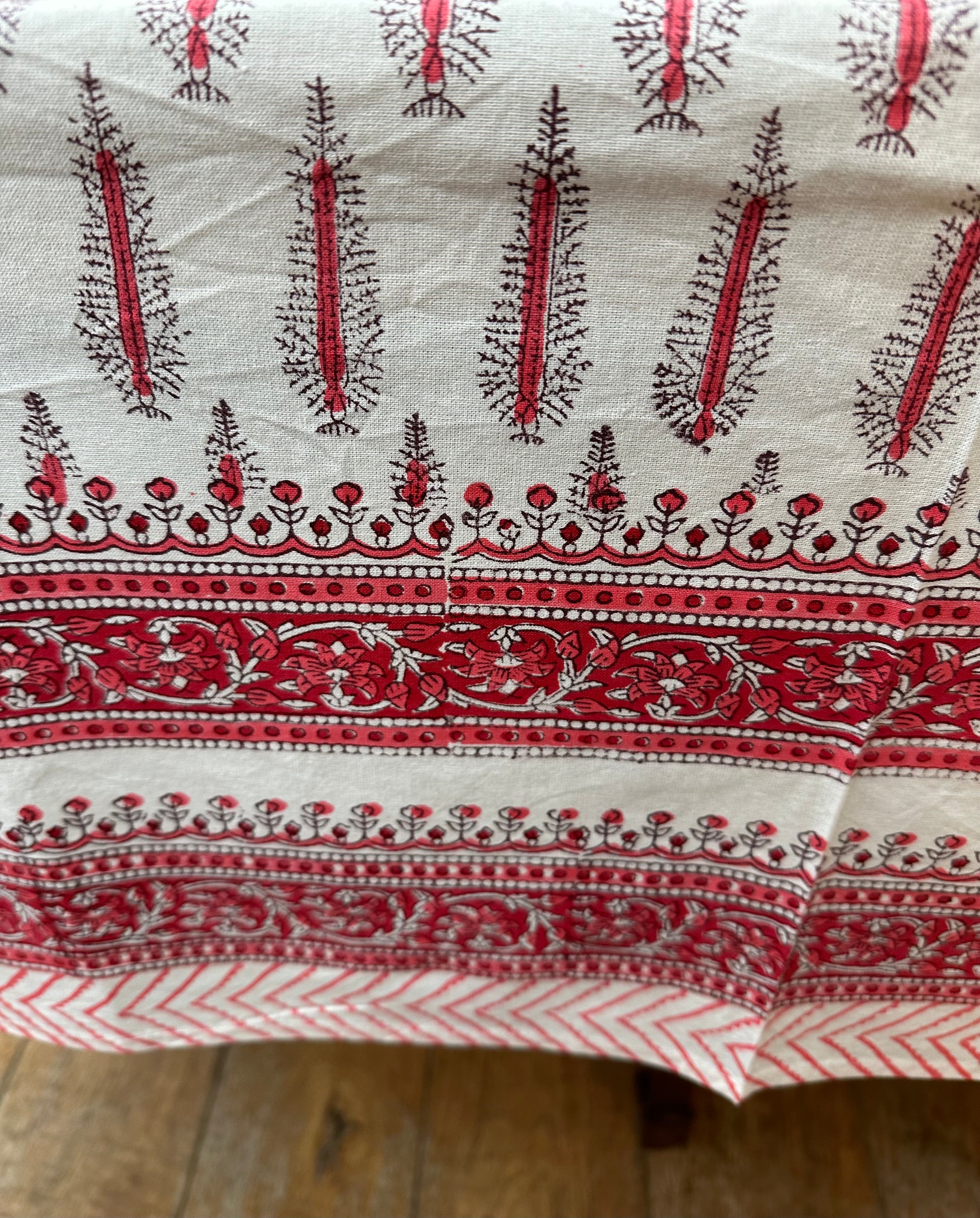 Red Natale Tablecloth