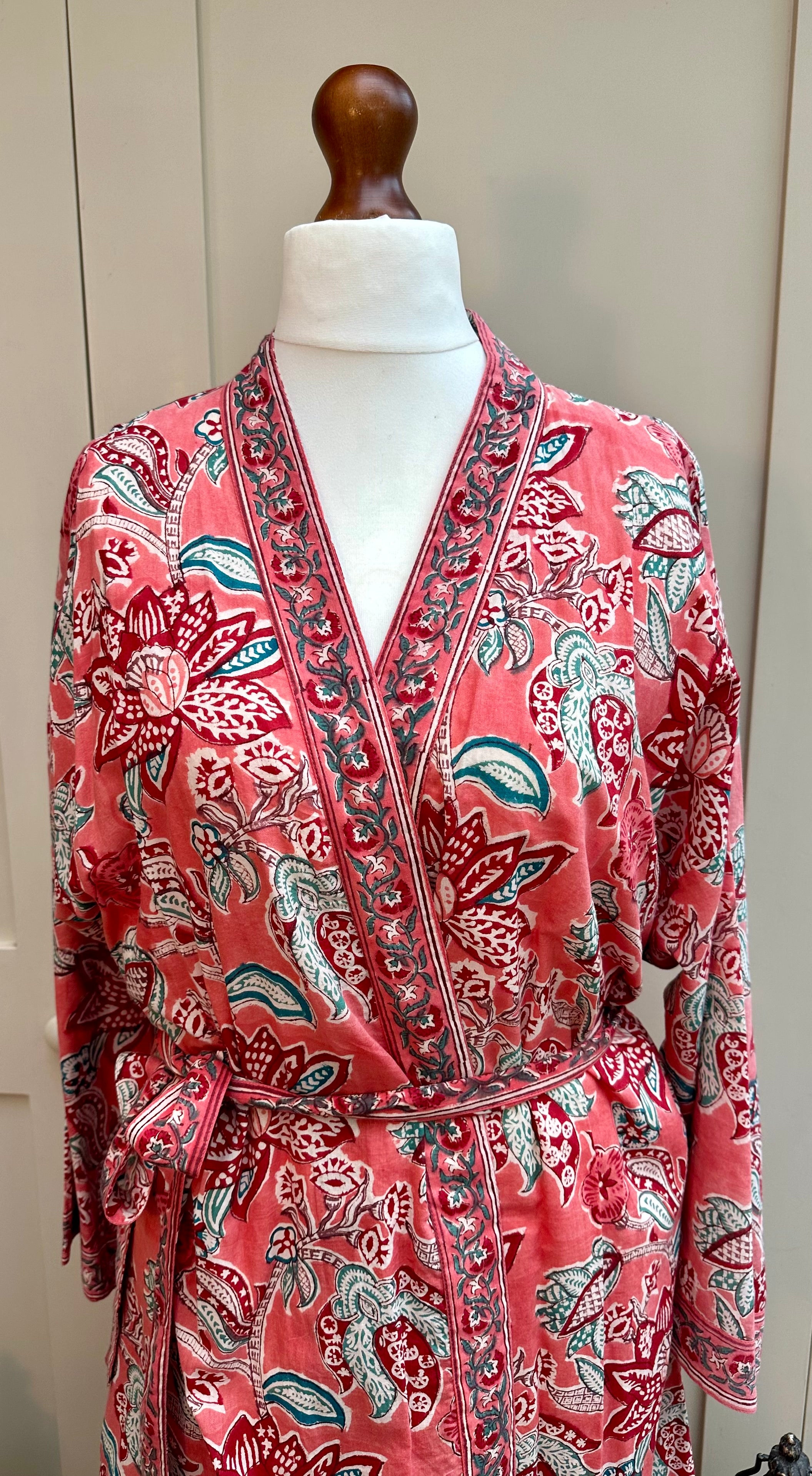 Anokhi Antonia Midi Dressing Gown