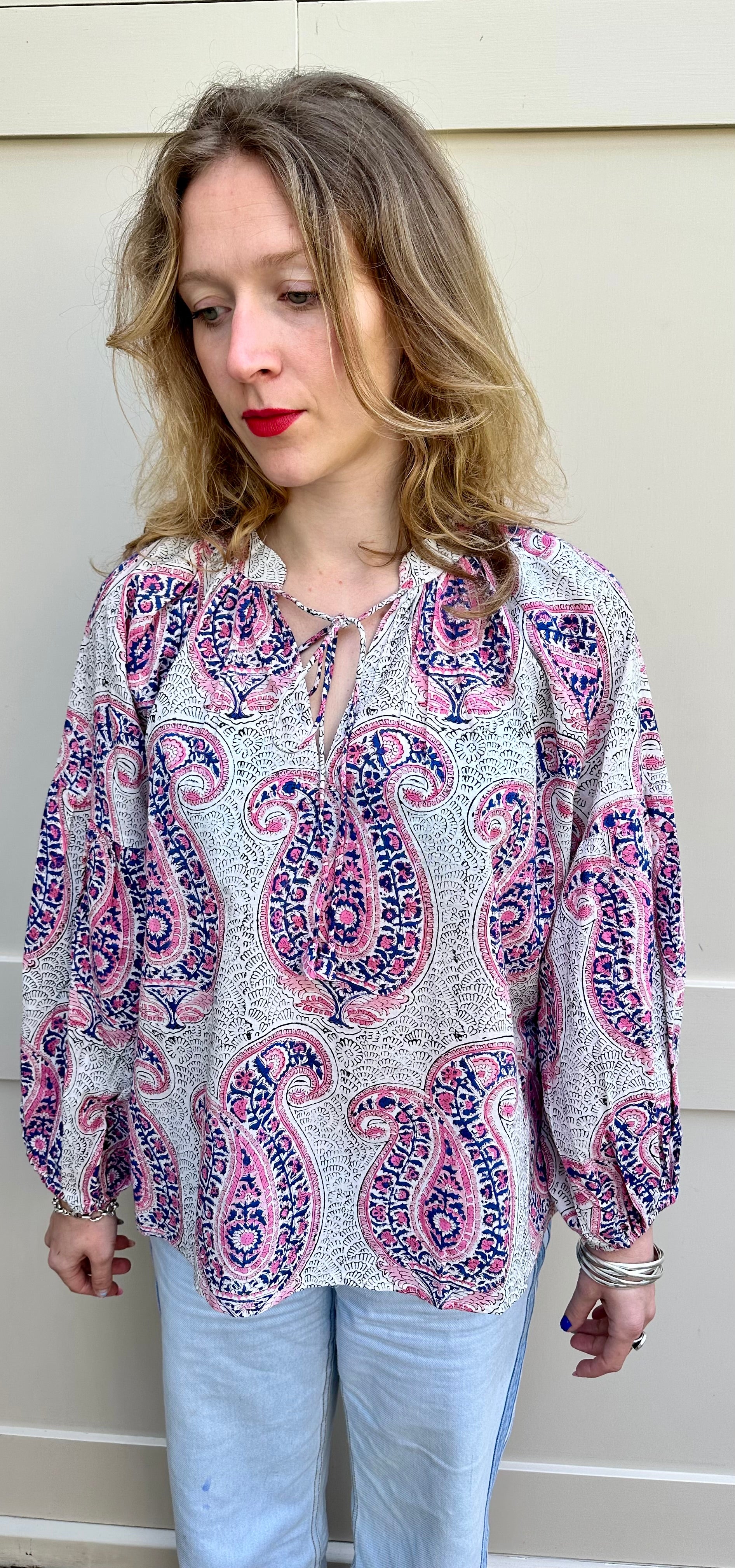 Pink Zenia Top