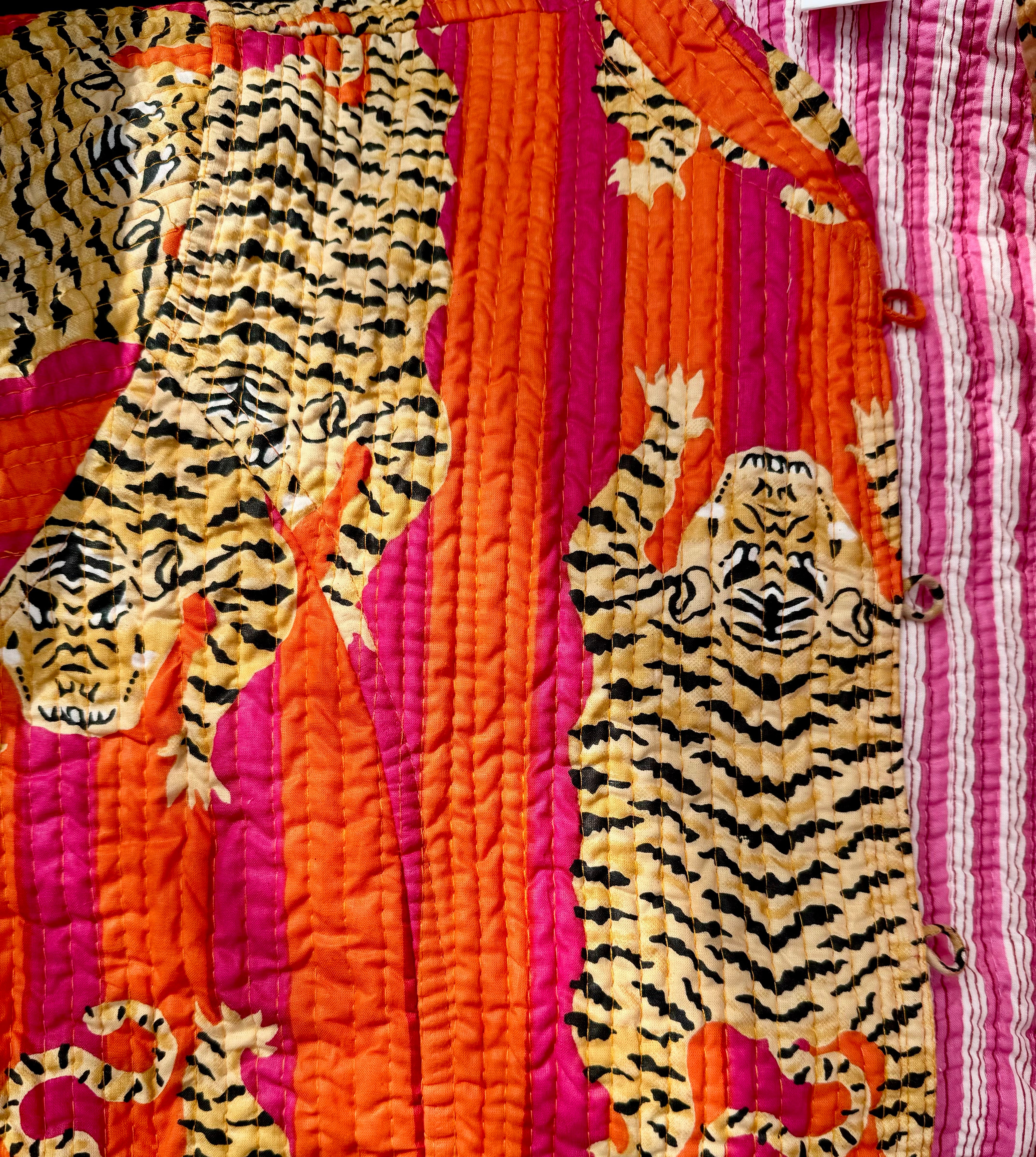 Pink and Orange Tiger Jacket
