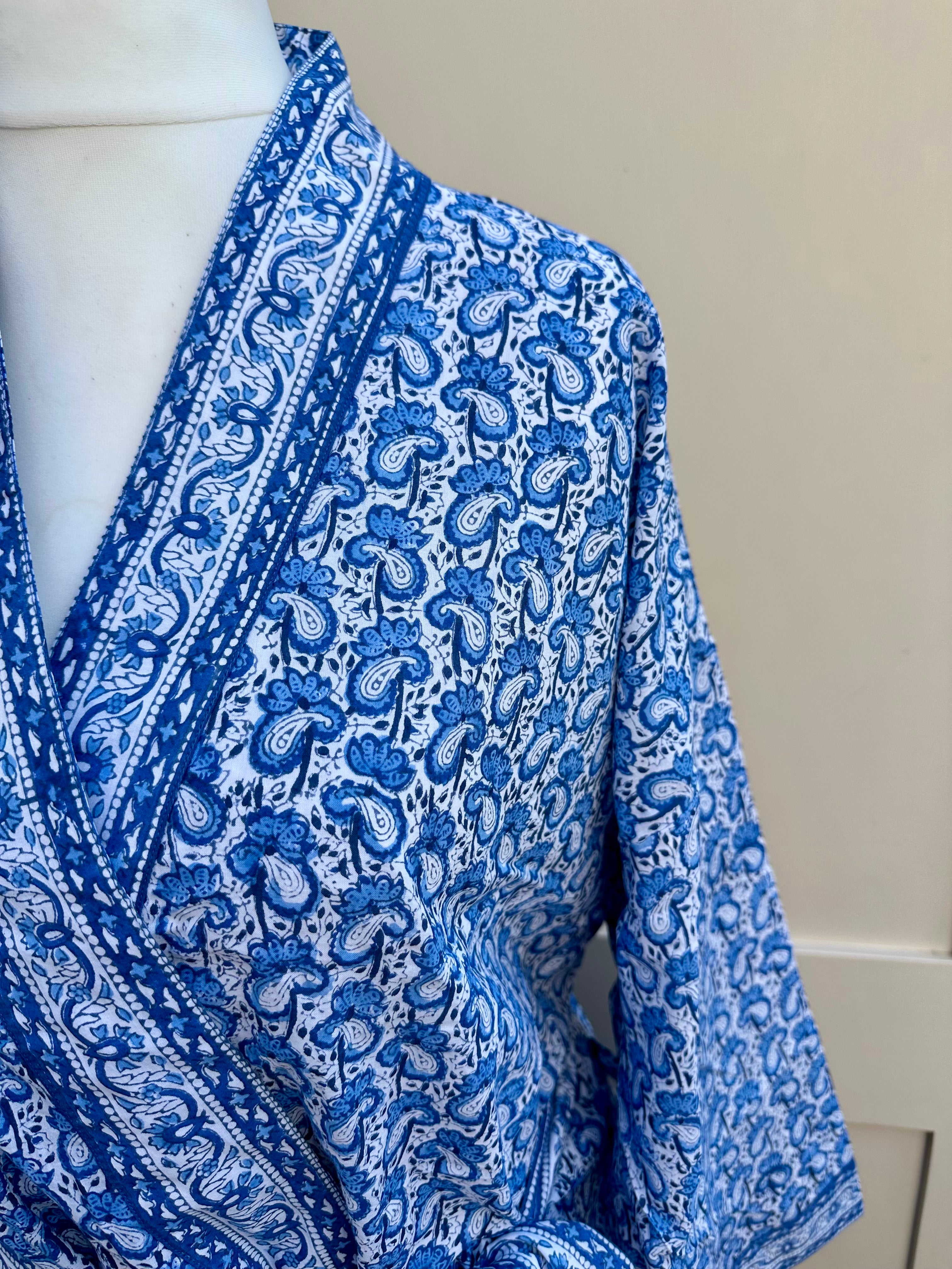 Anokhi Lana Midi Dressing Gown